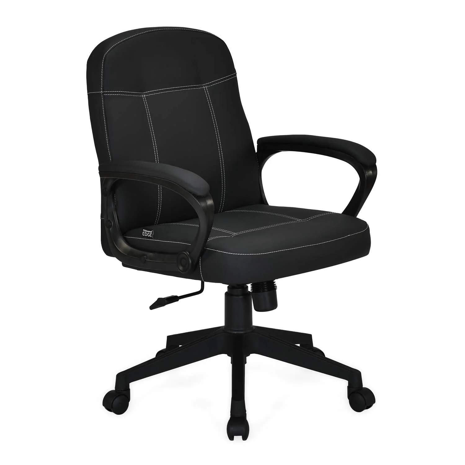 Nilkamal Mayor Low Back Office Chair (Black) - Image 9