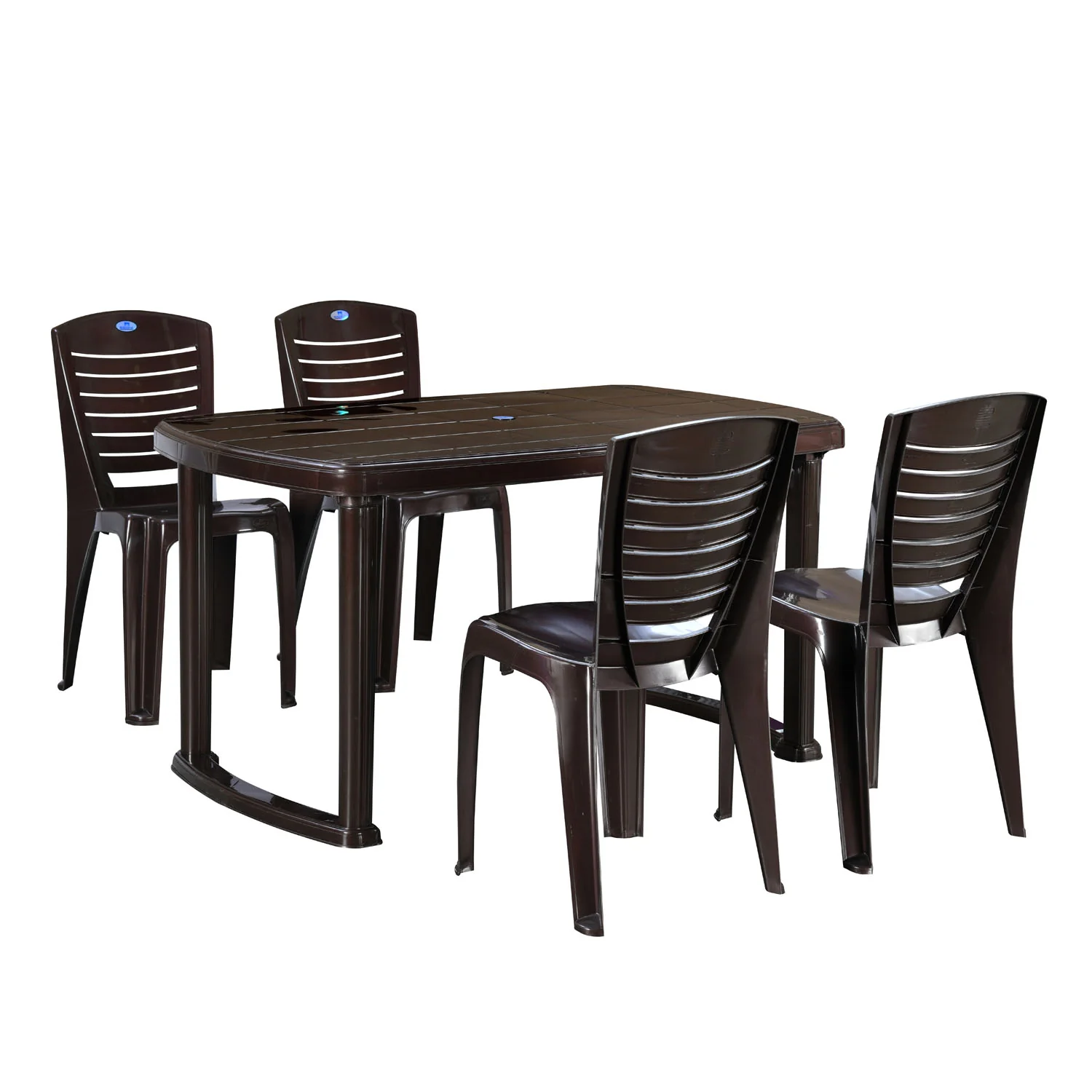 Nilkamal Mega 4 Seater Dining Set - Image 19