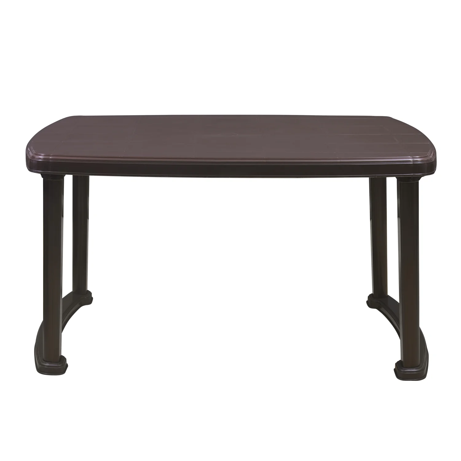 Nilkamal Mega Dining Table (Weather Brown) - Image 3