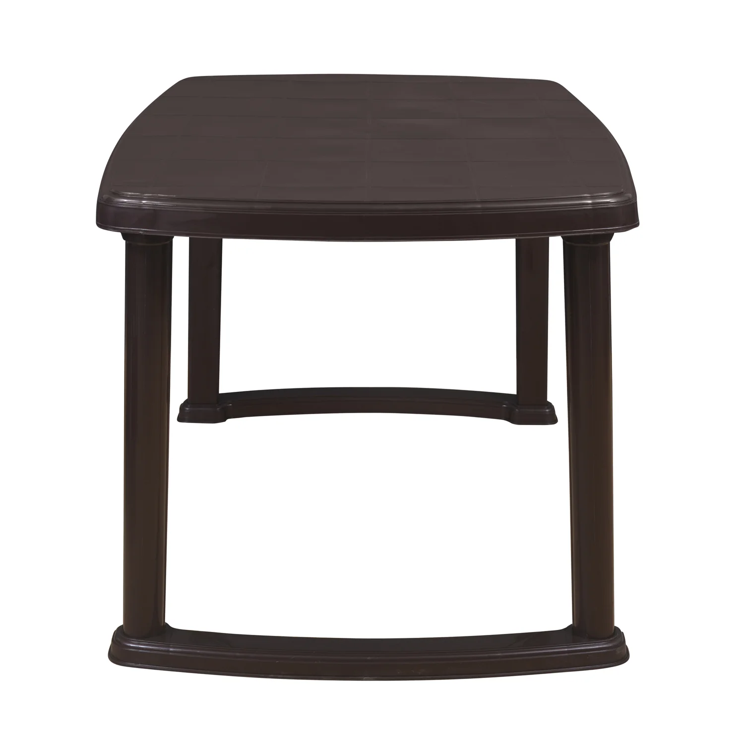 Nilkamal Mega Dining Table (Weather Brown) - Image 5