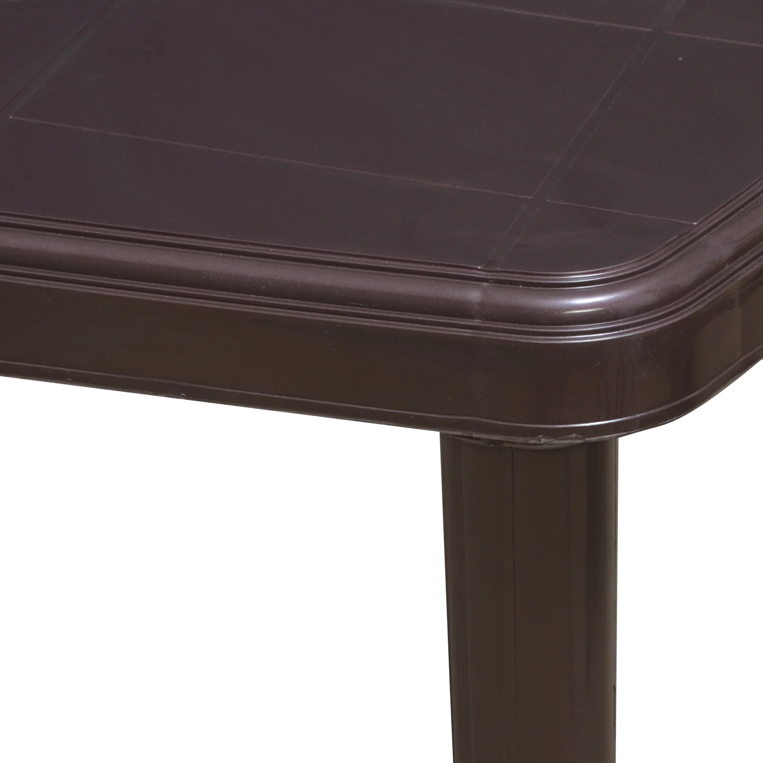 Nilkamal Mega Dining Table (Weather Brown) - Image 8