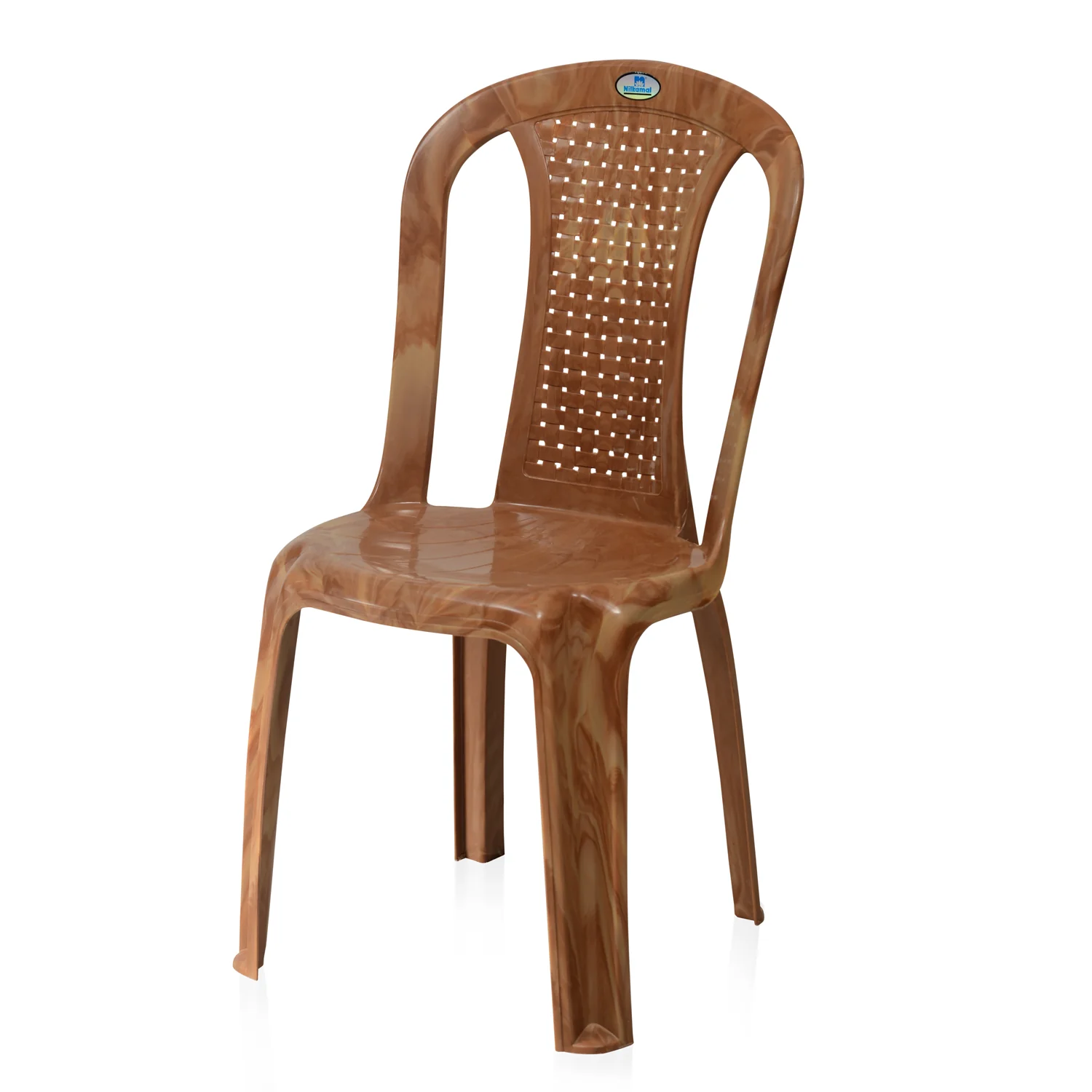 Nilkamal Meridian Kross Leg 4 Seater Dining Set - Image 13