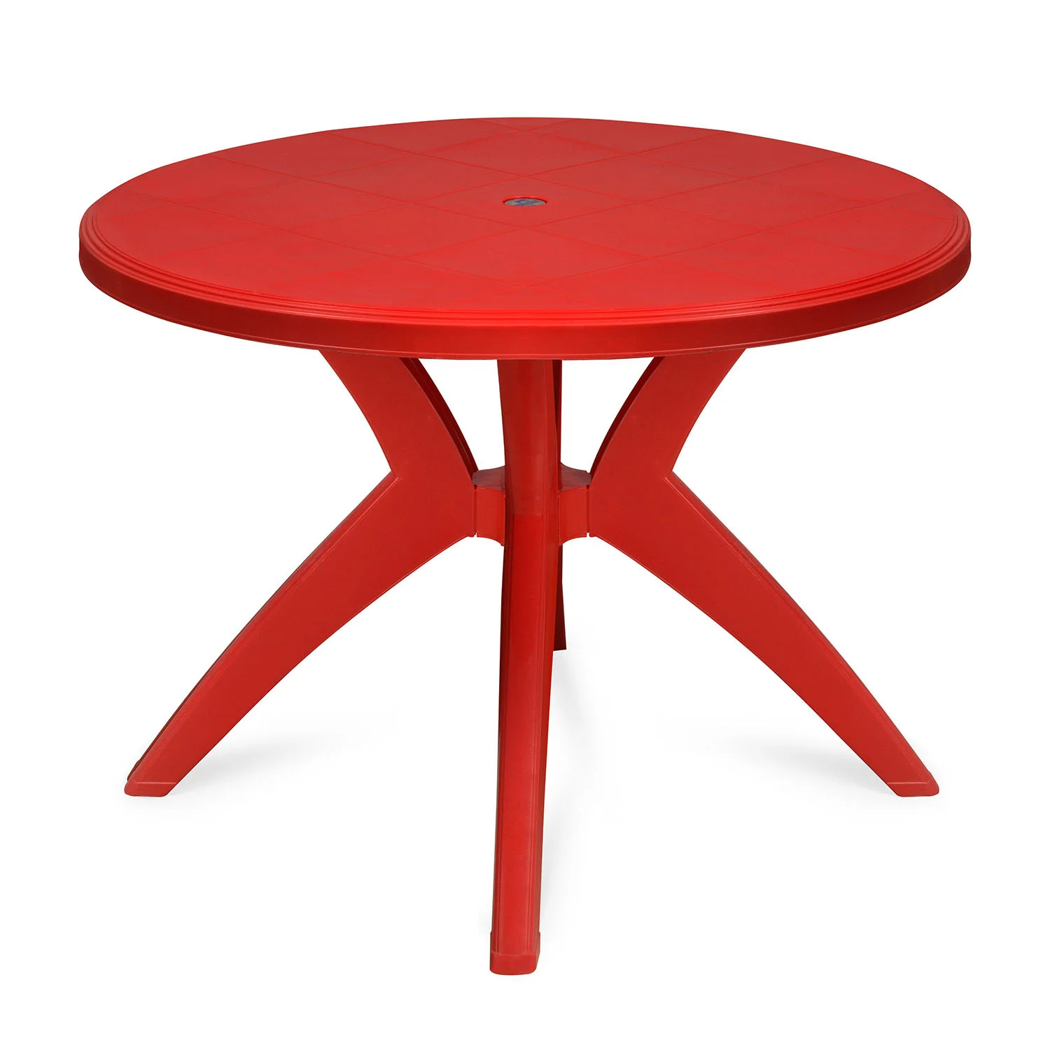 Nilkamal Meridian Kross Leg 4 Seater Dining Set - Image 6
