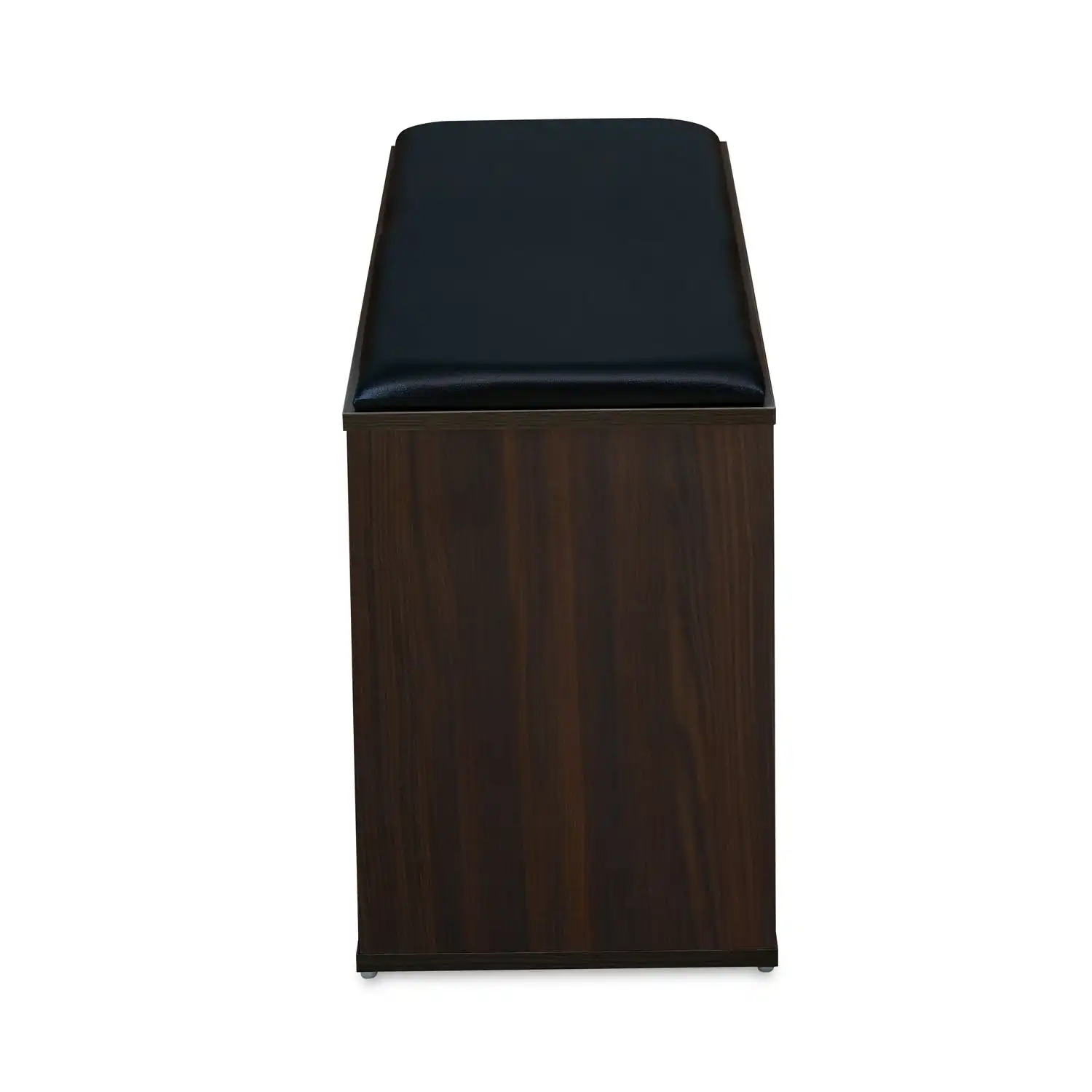 Nilkamal Metro 3 Door Engineered Wood Shoe Cabinet (Walnut) - Image 5