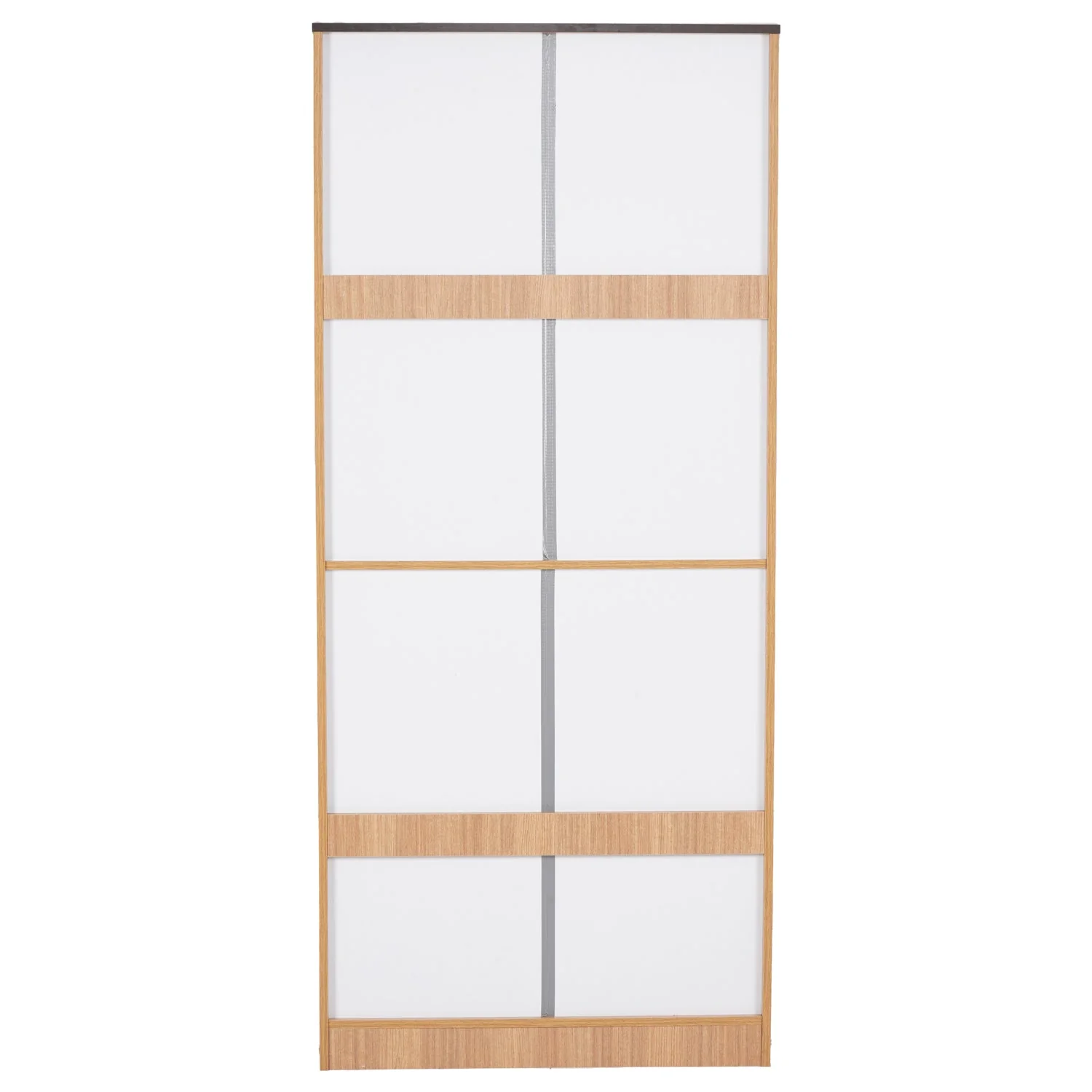 Nilkamal Milford 2 Door Wardrobe With Mirror (Urban Teak) - Image 8