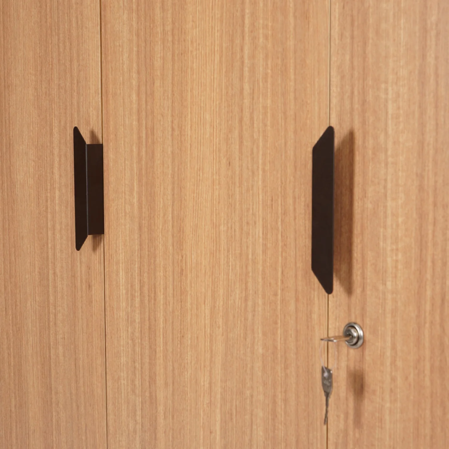 Nilkamal Milford 3 Door Wardrobe  (Urban Teak) - Image 8