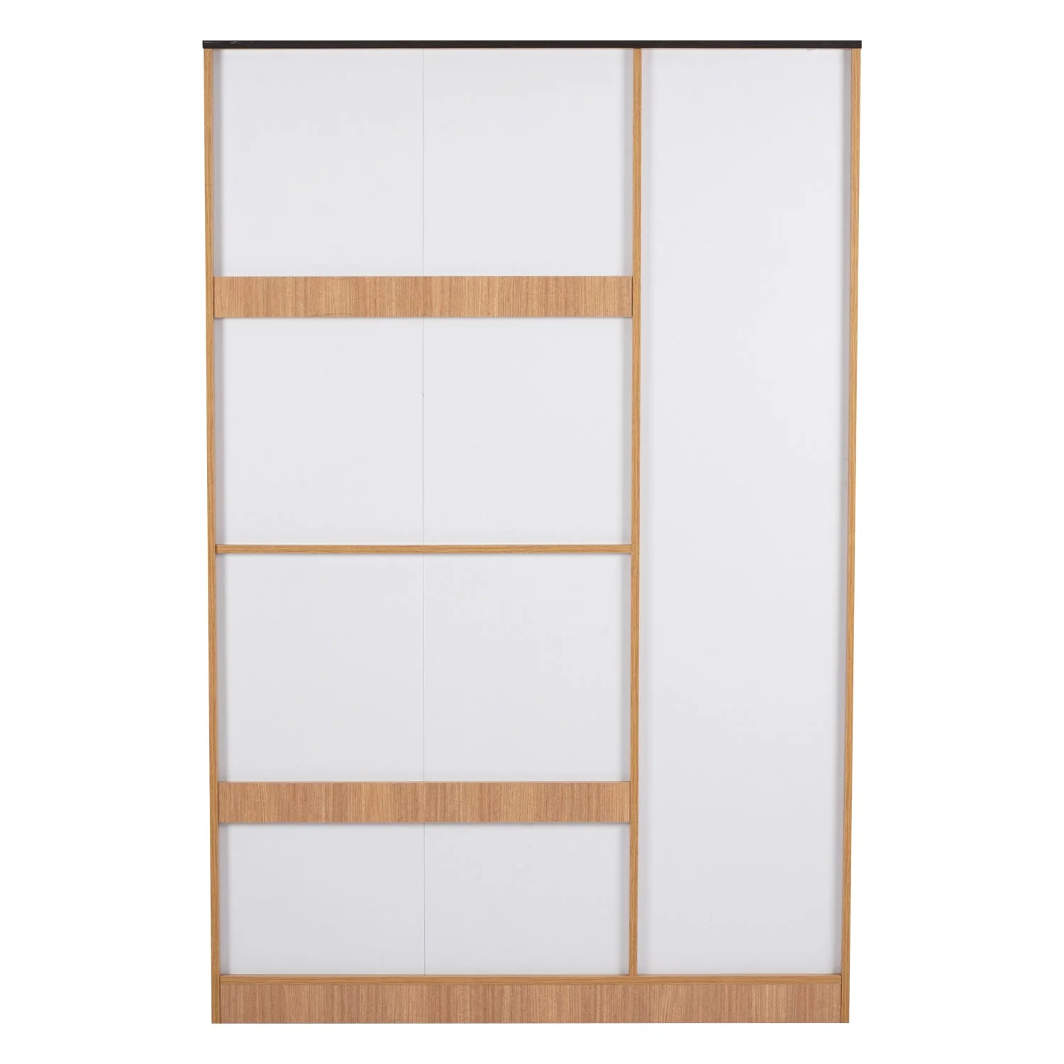 Nilkamal Milford 3 Door Wardrobe  (Urban Teak) - Image 9