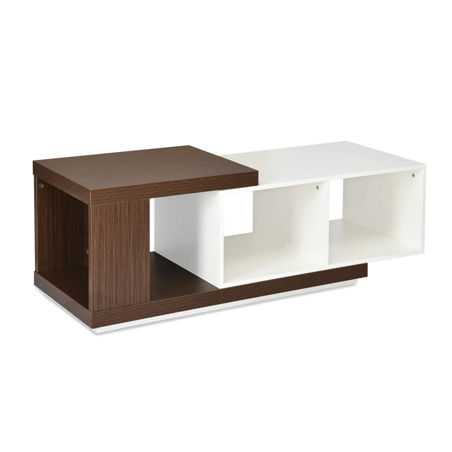 Nilkamal Mono Coffee Table (Legno Oak/Frosty White) - Image 5