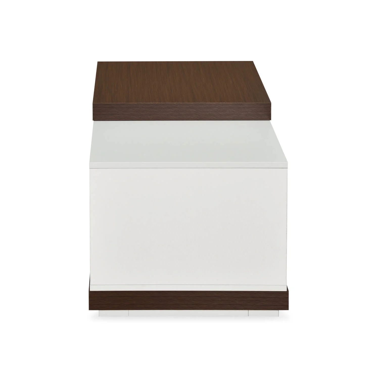 Nilkamal Mono Coffee Table (Legno Oak/Frosty White) - Image 7