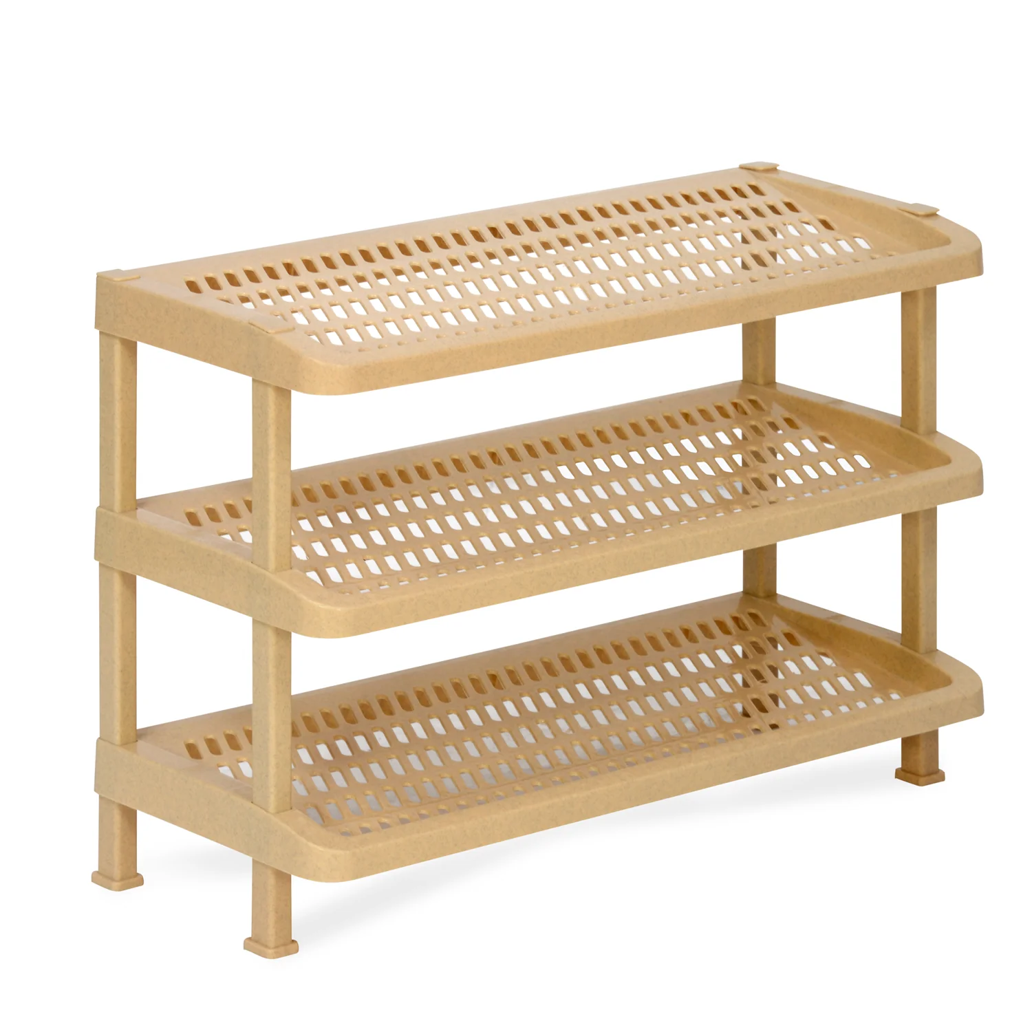 Nilkamal Multipurpose Rack 03 (Marble Beige) - Image 4