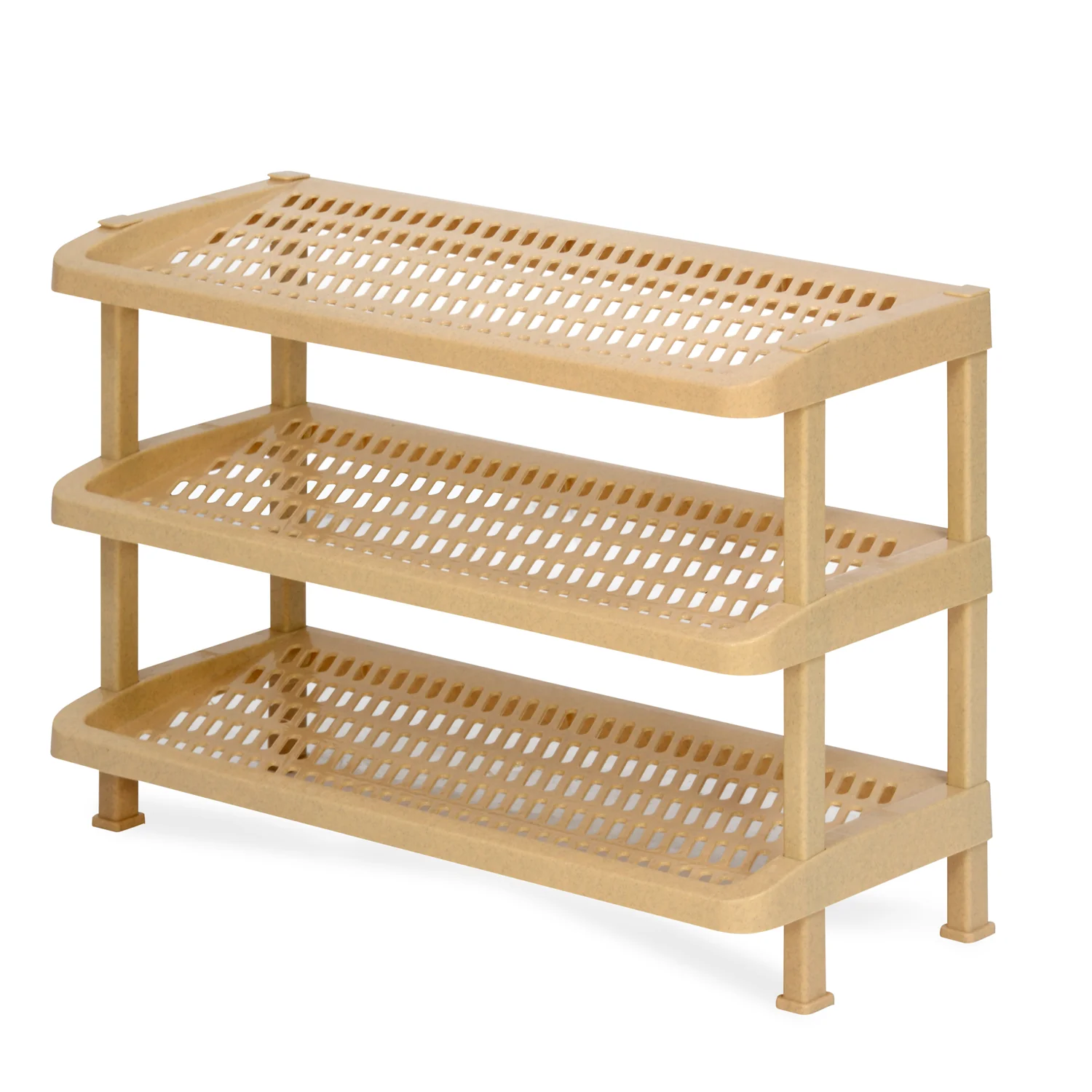 Nilkamal Multipurpose Rack 03 (Marble Beige) - Image 5