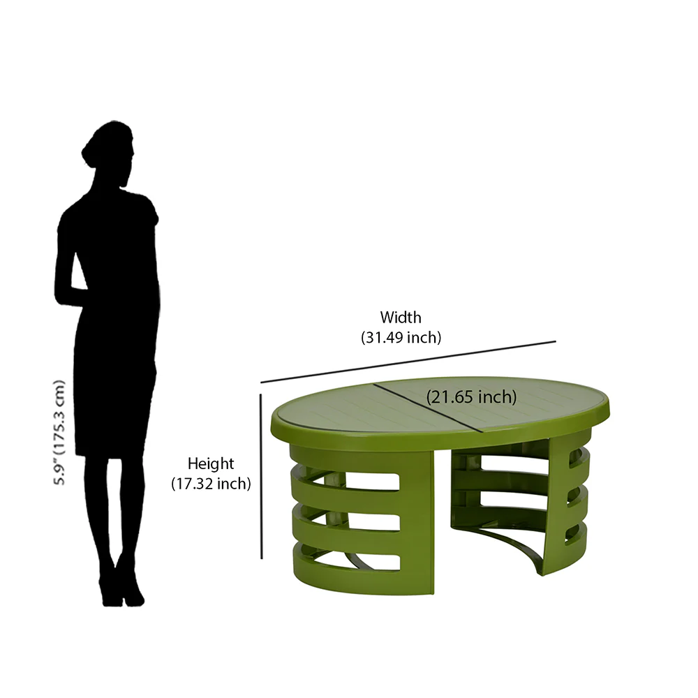 Nilkamal Mystique Center Table with Glass Top - Image 26