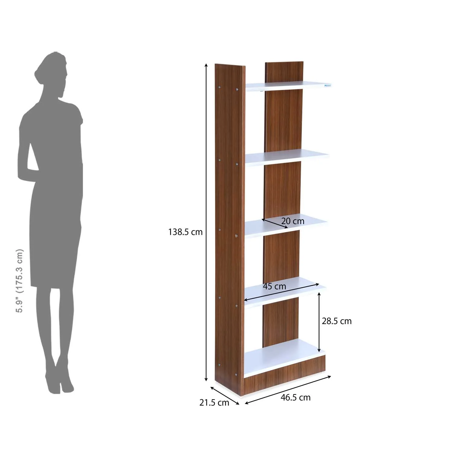 Nilkamal Neil Book Case - Image 7