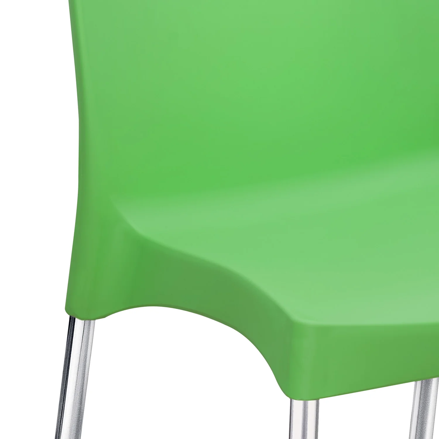Nilkamal Novella 07 Plastic Armless Chair (Green) - Image 12
