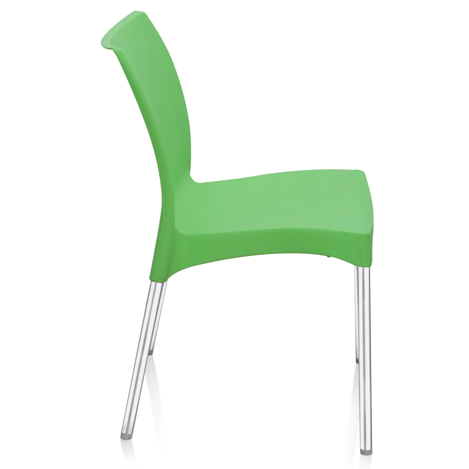 Nilkamal Novella 07 Plastic Armless Chair (Green) - Image 9