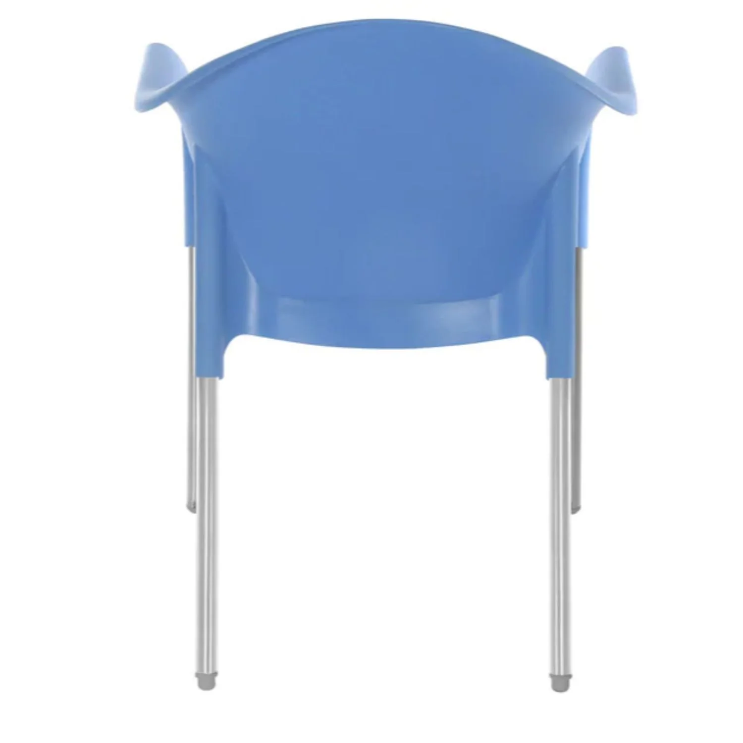 Nilkamal Novella 09 Plastic Arm Chair (Blue) - Image 9