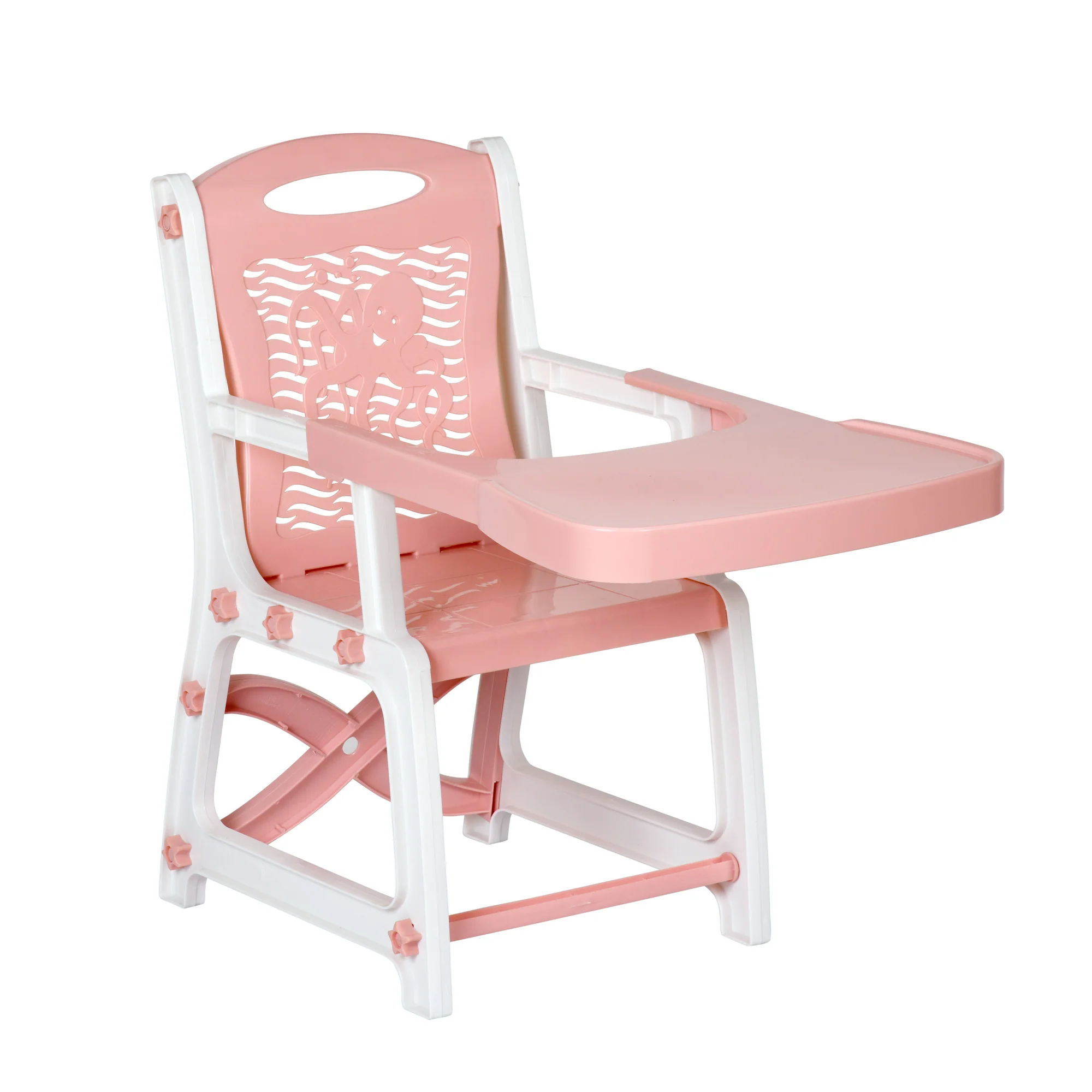 Nilkamal Octo Junior Plastic Kids Chair with Tray - Image 12