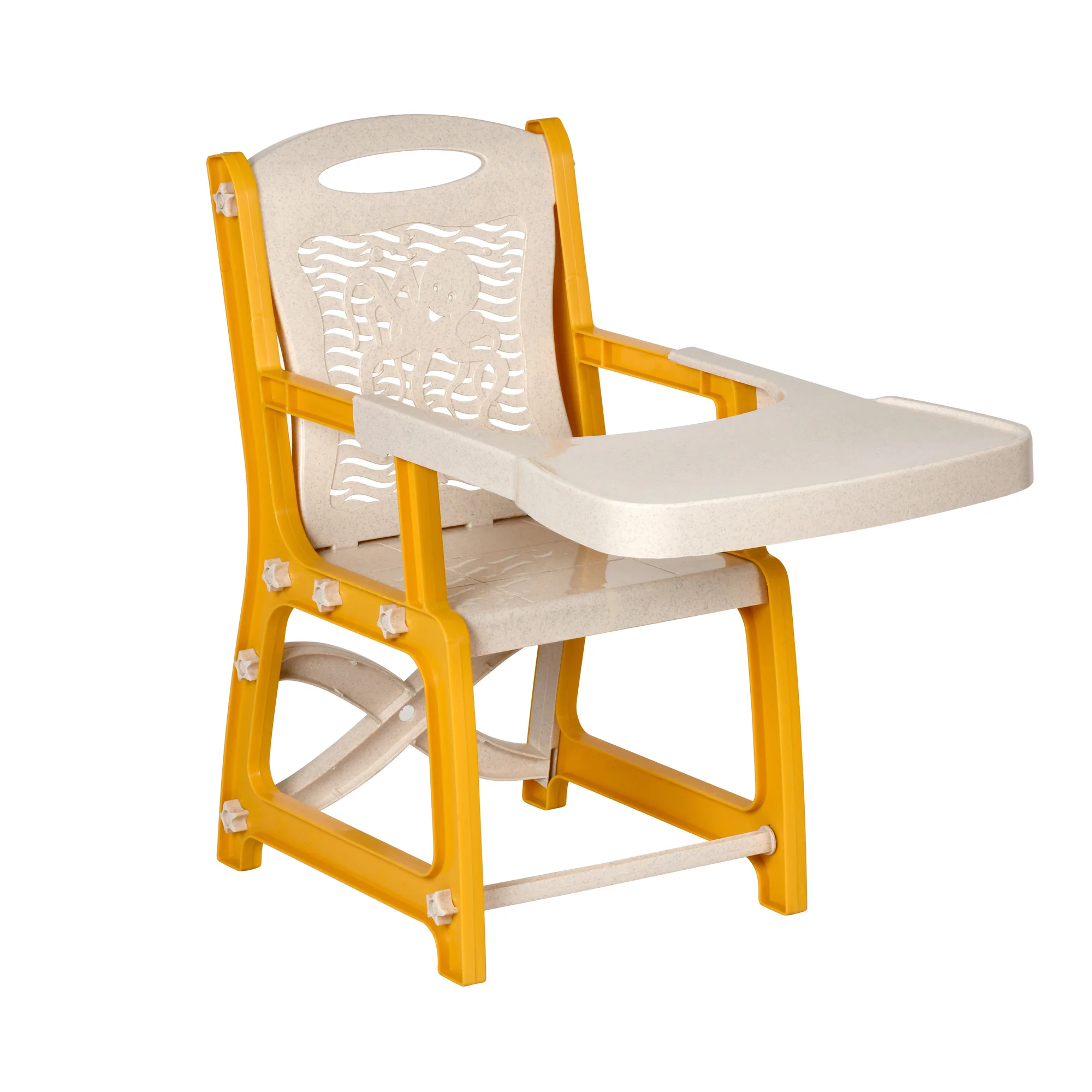 Nilkamal Octo Junior Plastic Kids Chair with Tray - Image 21