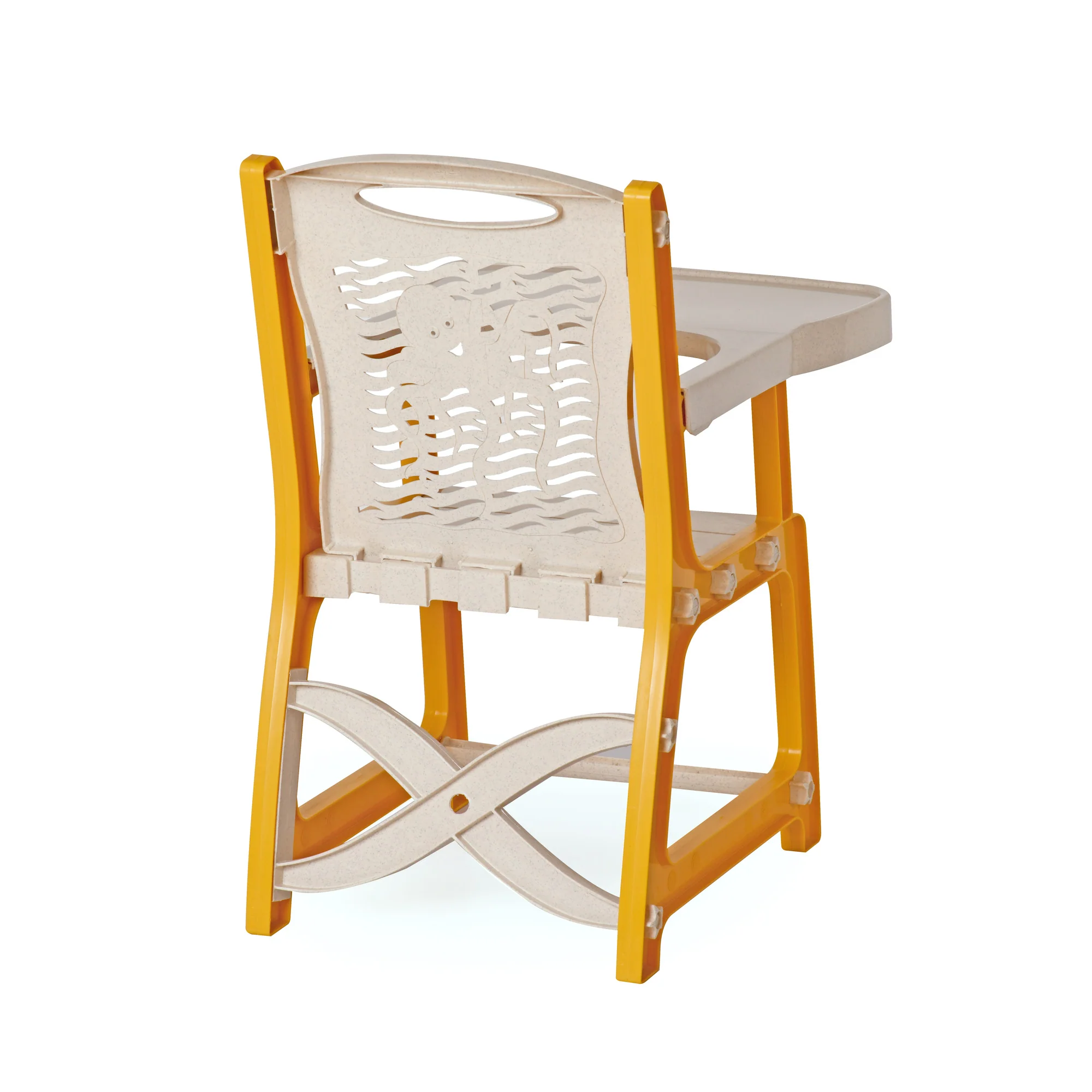 Nilkamal Octo Junior Plastic Kids Chair with Tray - Image 23