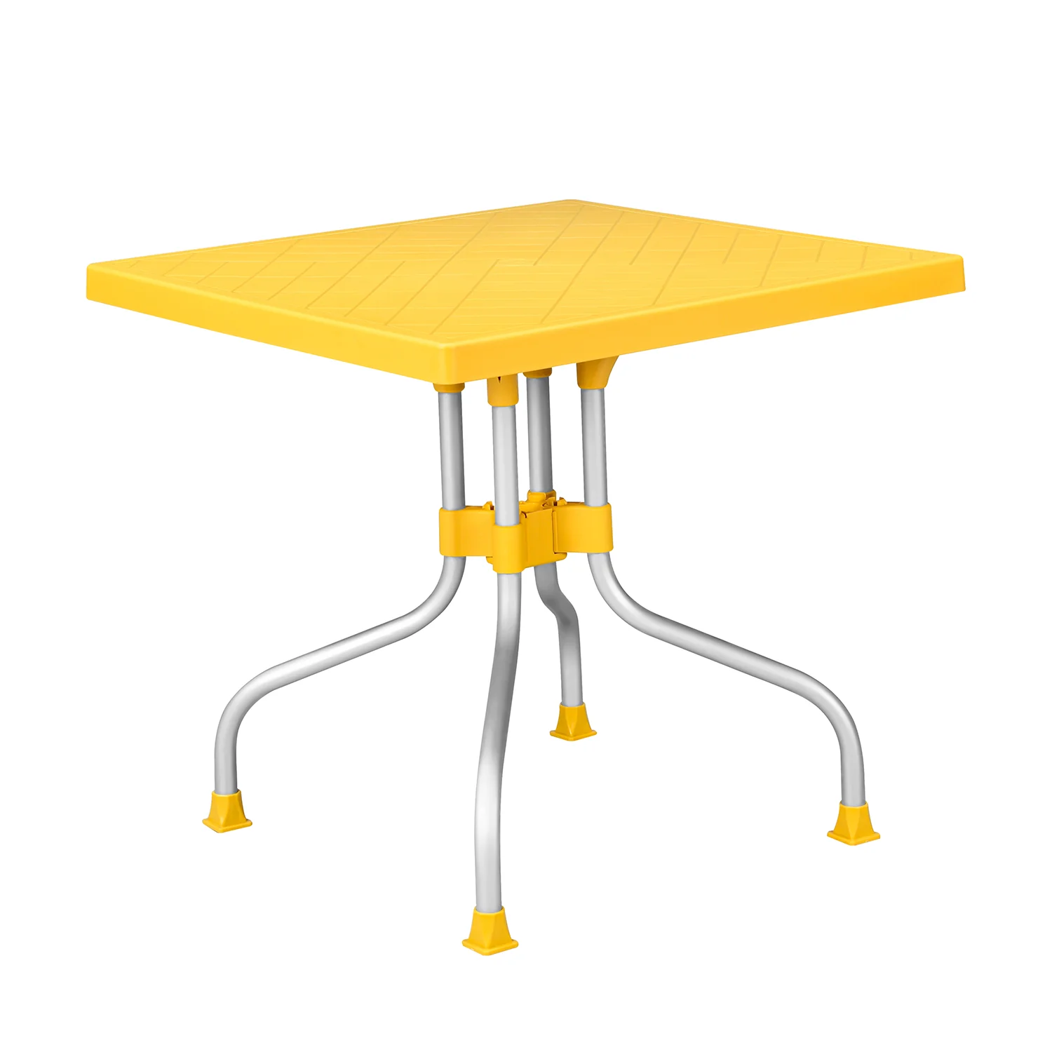 Nilkamal Orchid 4 Seater Plastic Dining Table - Image 21