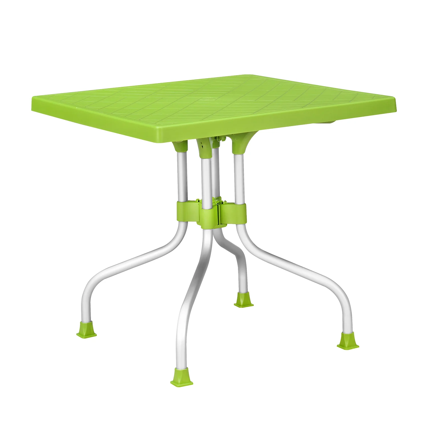 Nilkamal Orchid 4 Seater Plastic Dining Table - Image 3
