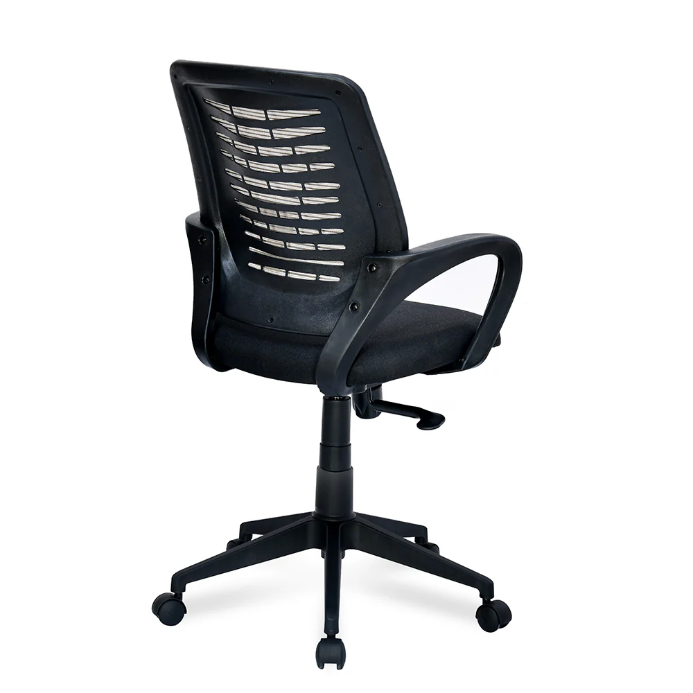 Nilkamal Otis Mid Back Mesh Office Chair (Black & Grey) - Image 5