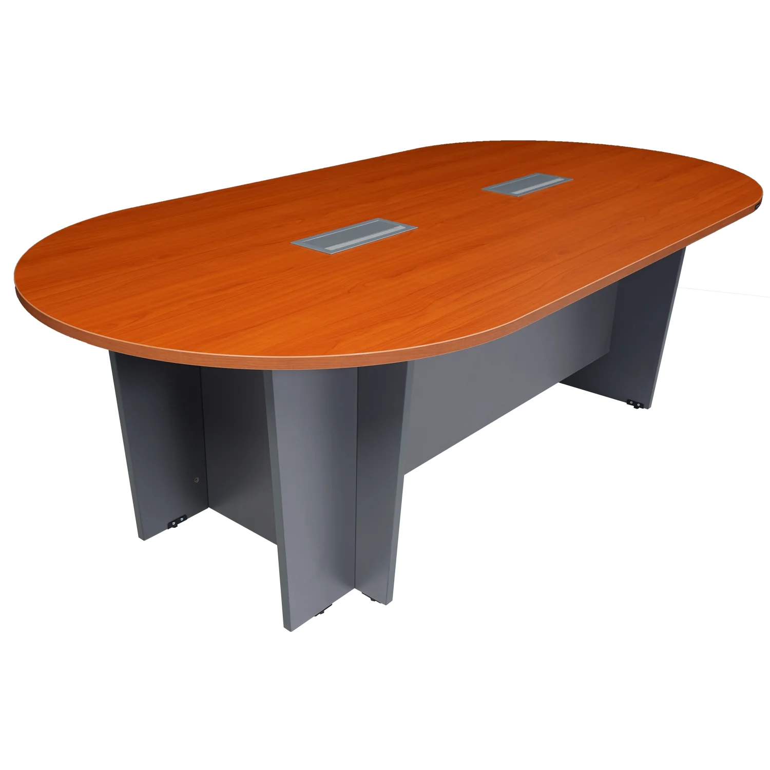 Nilkamal Parley Meeting Table (Oak / Grey) - Image 11