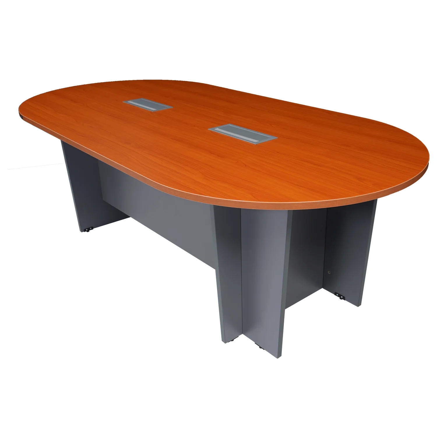 Nilkamal Parley Meeting Table (Oak / Grey) - Image 12
