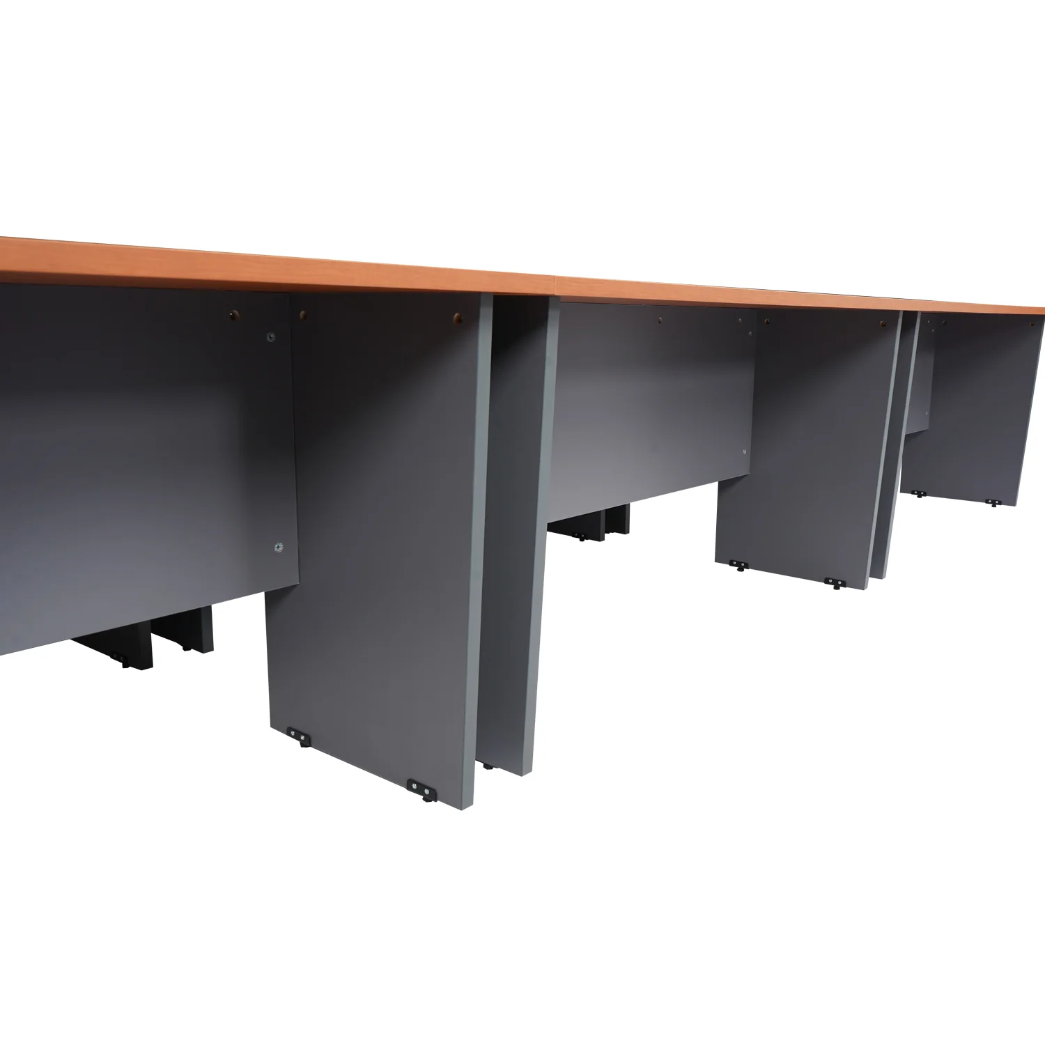 Nilkamal Parley Meeting Table (Oak / Grey) - Image 3