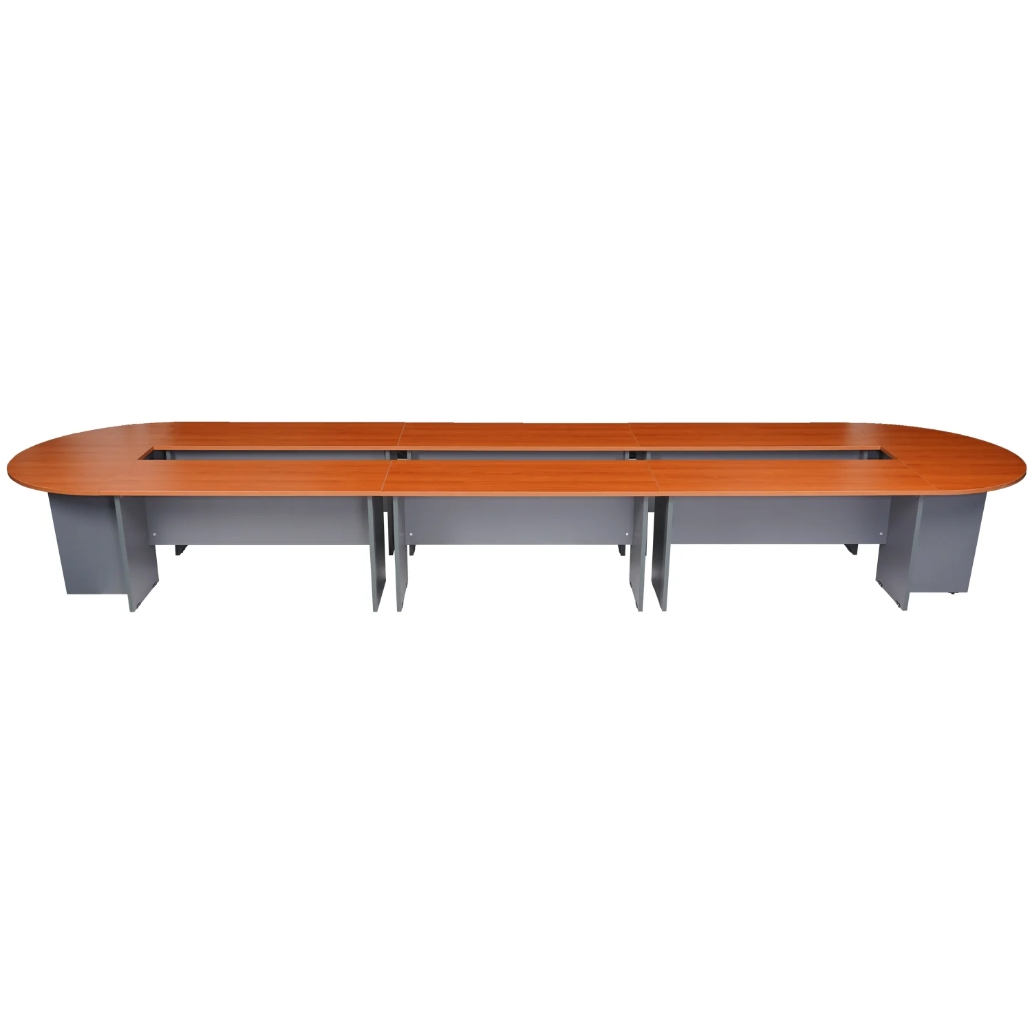 Nilkamal Parley Meeting Table (Oak / Grey) - Image 7