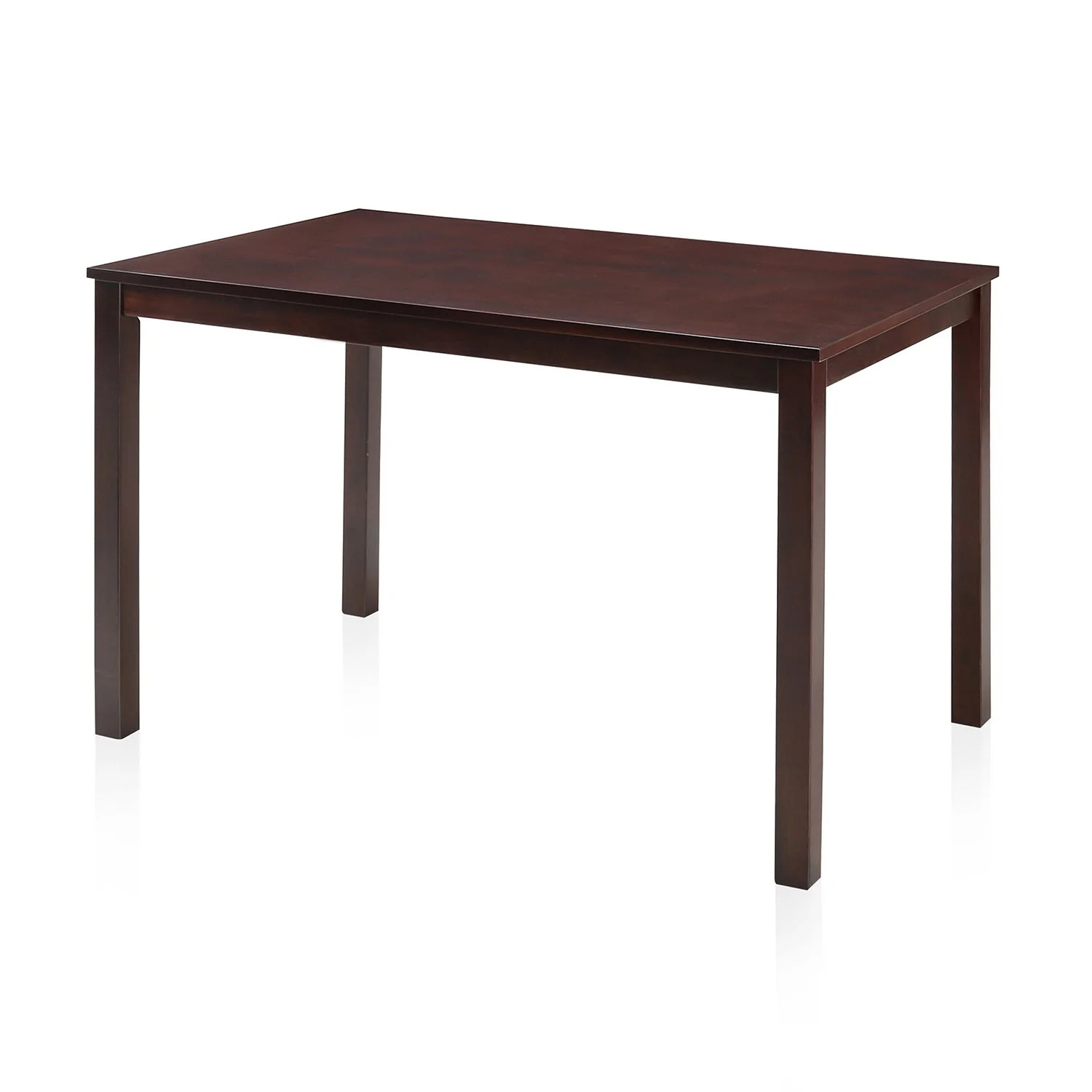 Nilkamal Peak Four Seater Dining Table (Cappuccino) - Image 4