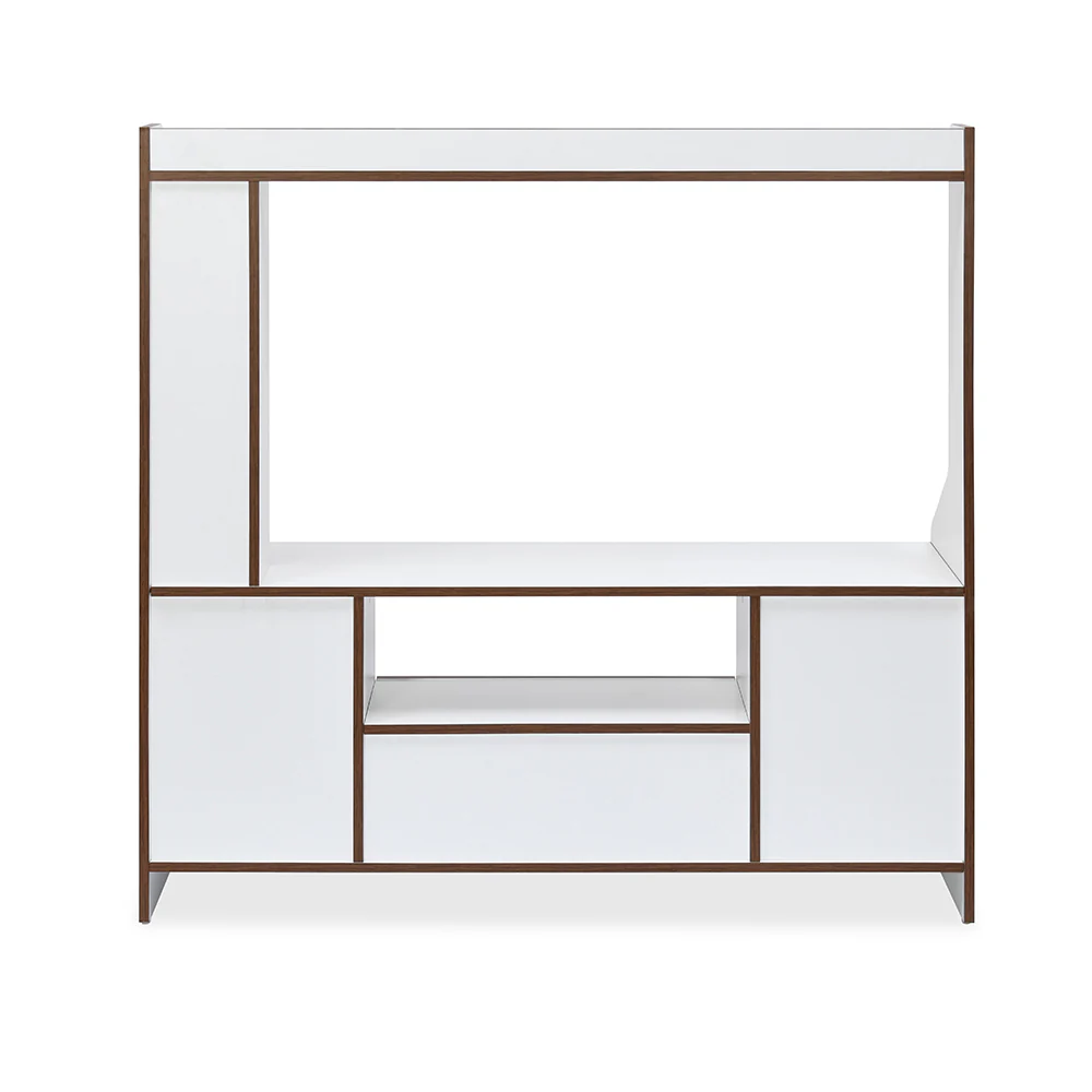 Nilkamal Petra TV Unit (White & Walnut) - Image 6