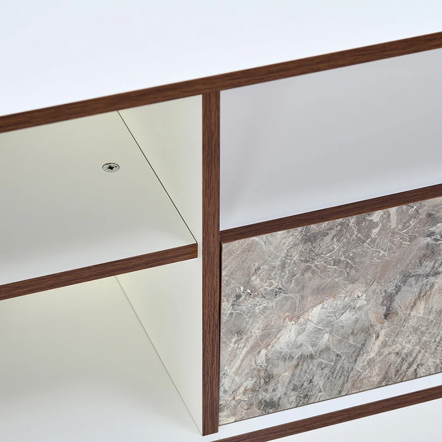 Nilkamal Petra TV Unit (White & Walnut) - Image 8