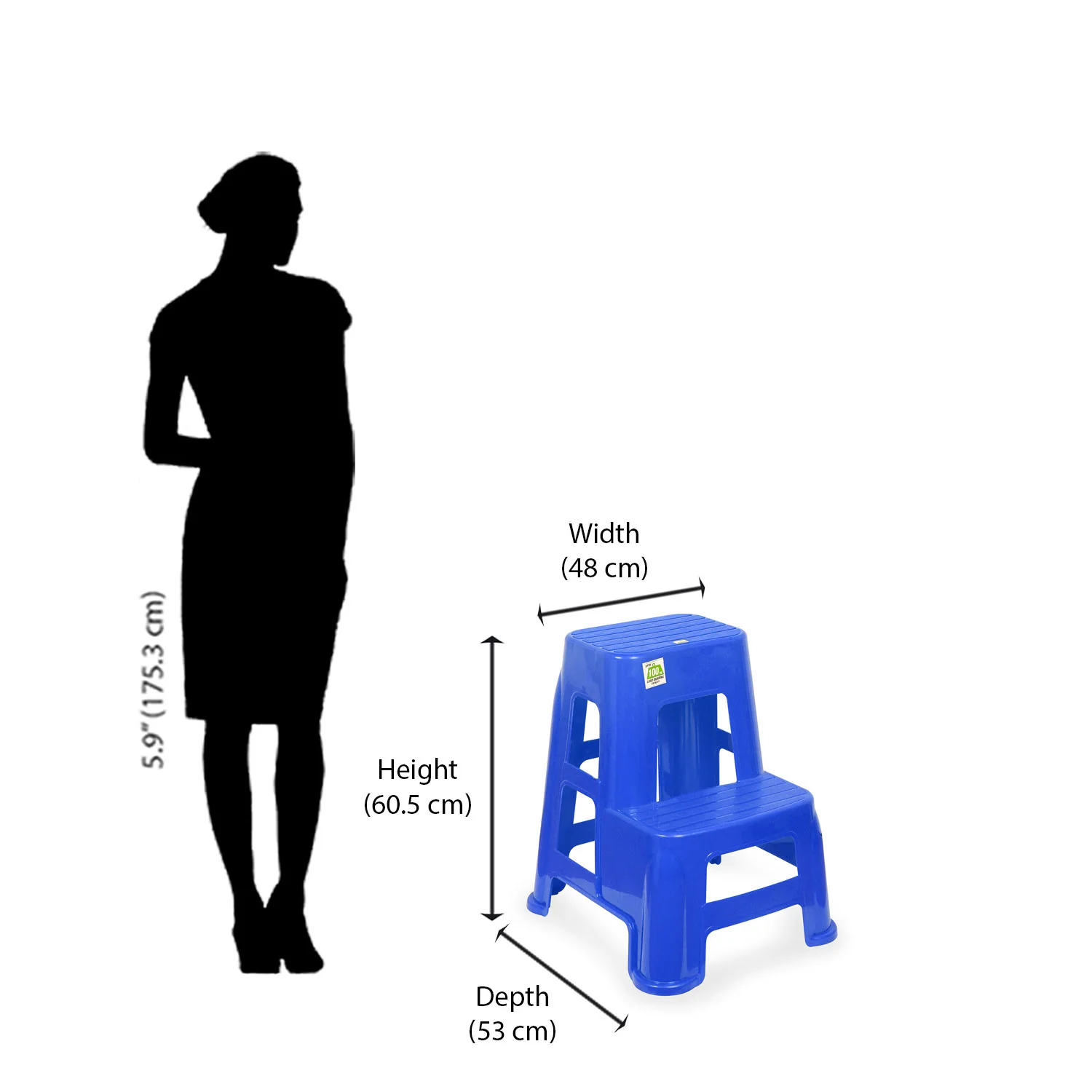 Nilkamal Plastic Step Stool - Image 20