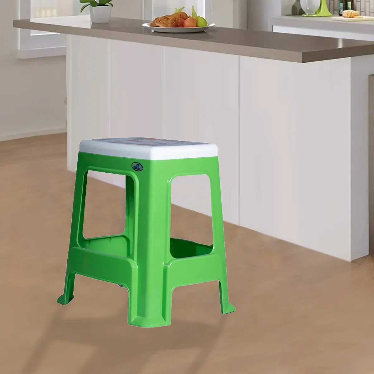 Nilkamal Floral Top Plastic Stool - Image 11