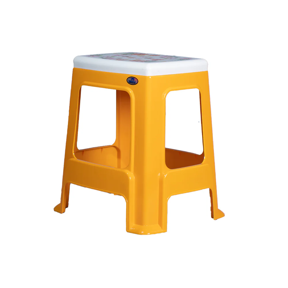 Nilkamal Floral Top Plastic Stool - Image 3