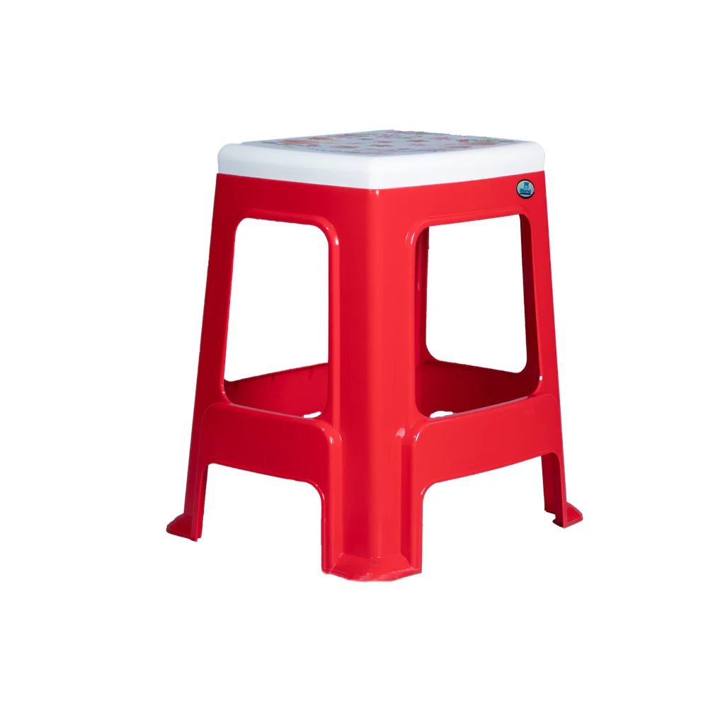 Nilkamal Floral Top Plastic Stool - Image 7