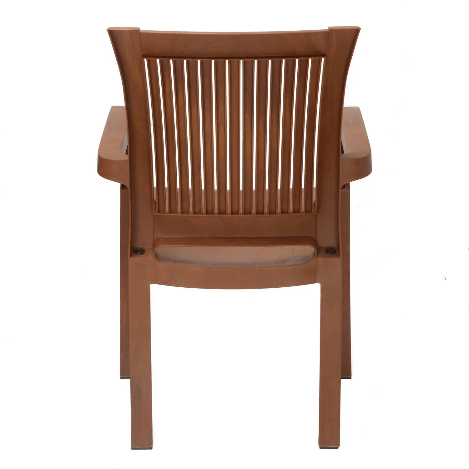 Nilkamal Platinum Plastic Arm Chair (Mango Wood) - Image 6