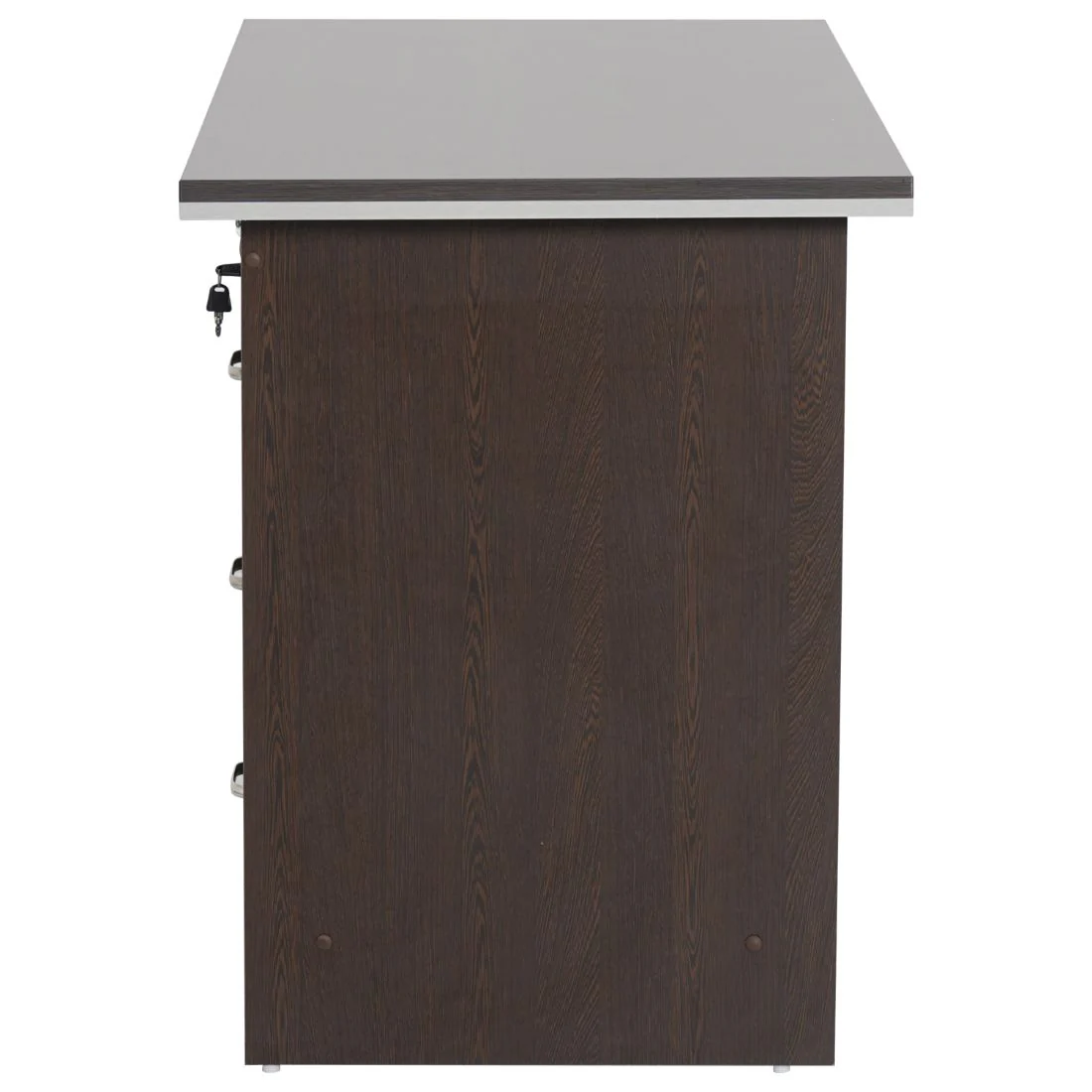 Nilkamal Recardo Office Table (New Wenge) - Image 6