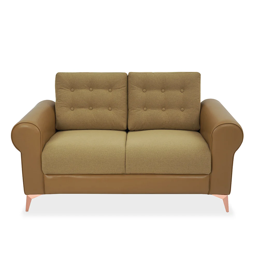 Nilkamal Rippon 2 Seater Sofa (Brown) - Image 3