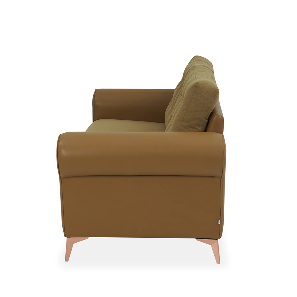 Nilkamal Rippon 2 Seater Sofa (Brown) - Image 5