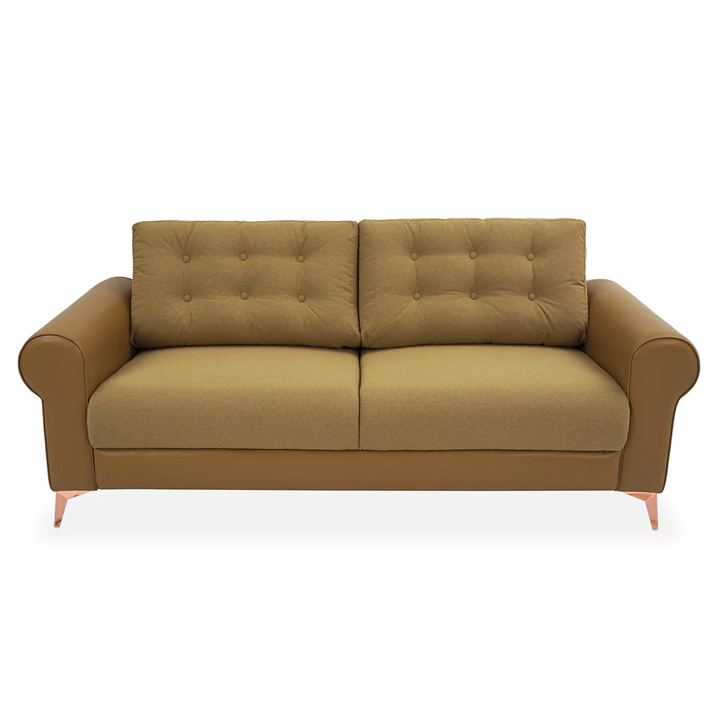 Nilkamal Rippon 3 Seater Sofa (Brown) - Image 3