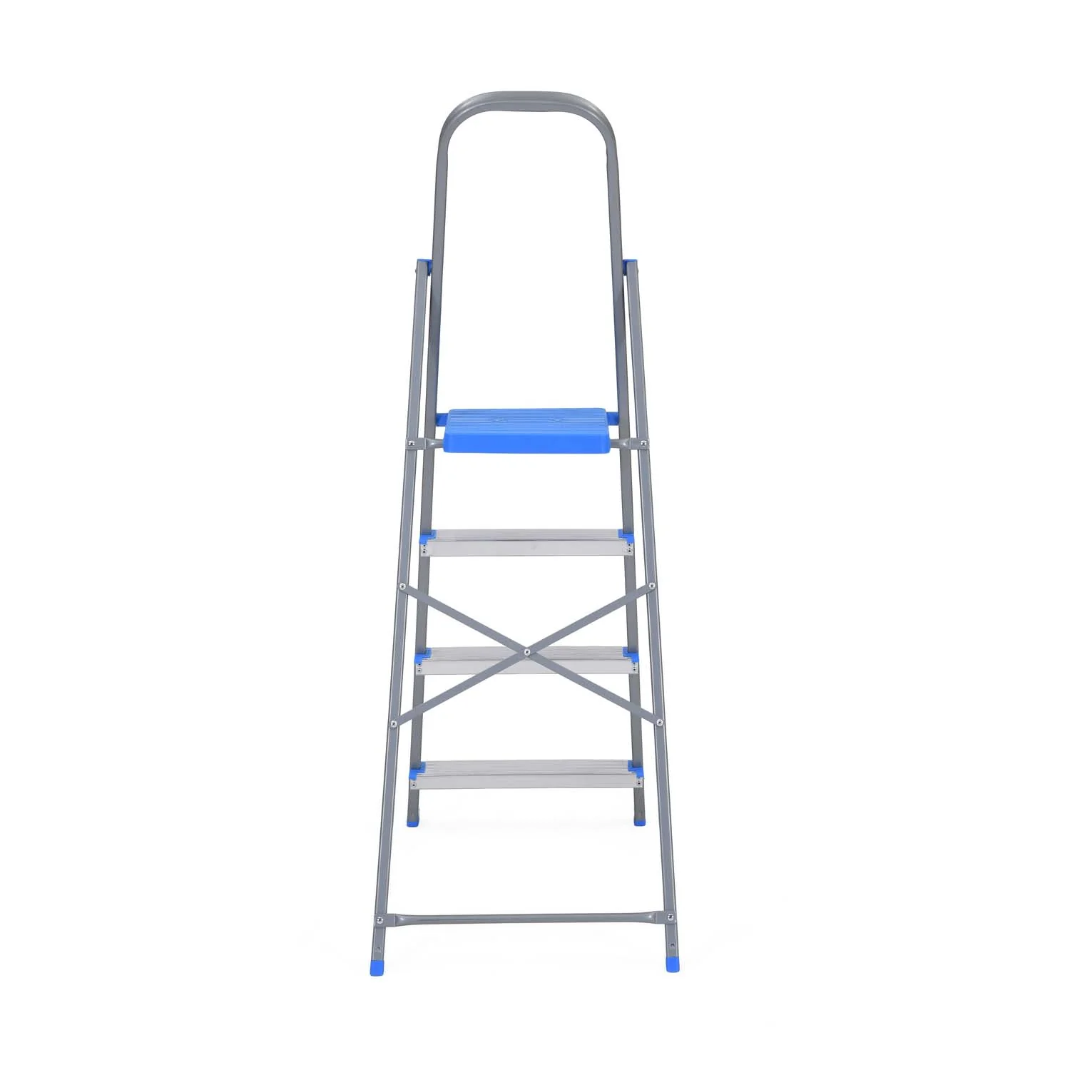 Nilkamal Rise 4 Step Steel Ladder (Grey) - Image 12