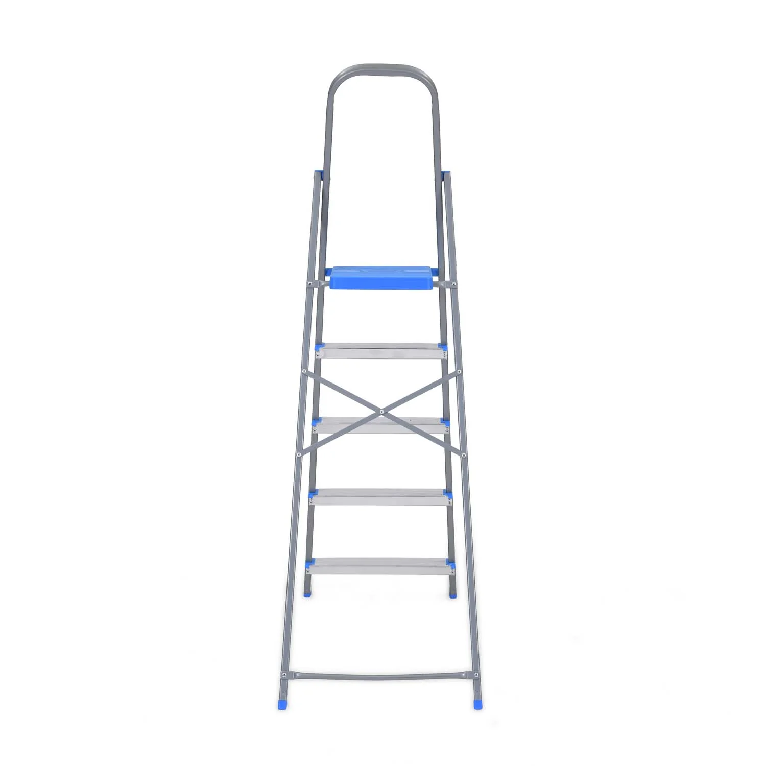 Nilkamal Rise 5 Step Steel Ladder (Grey) - Image 10