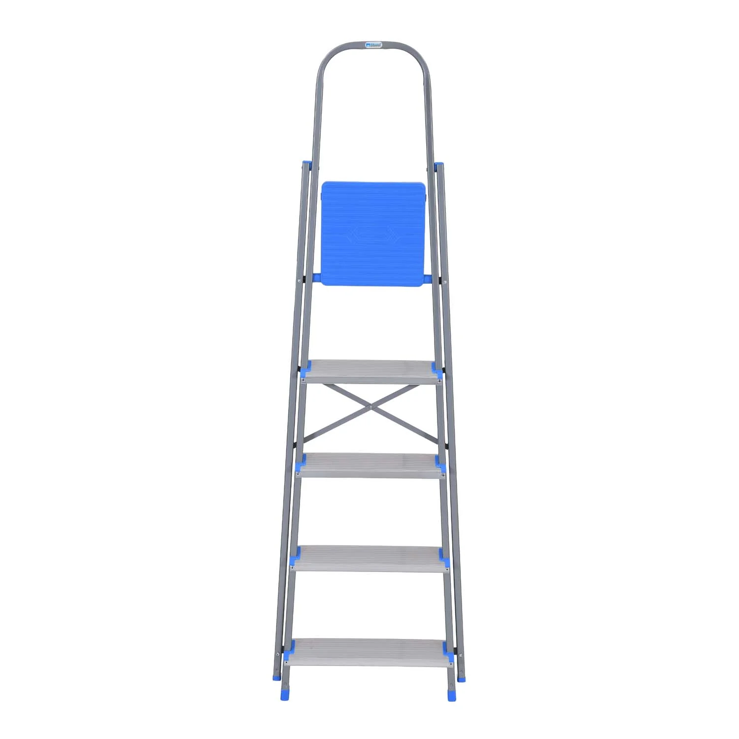 Nilkamal Rise 5 Step Steel Ladder (Grey) - Image 11