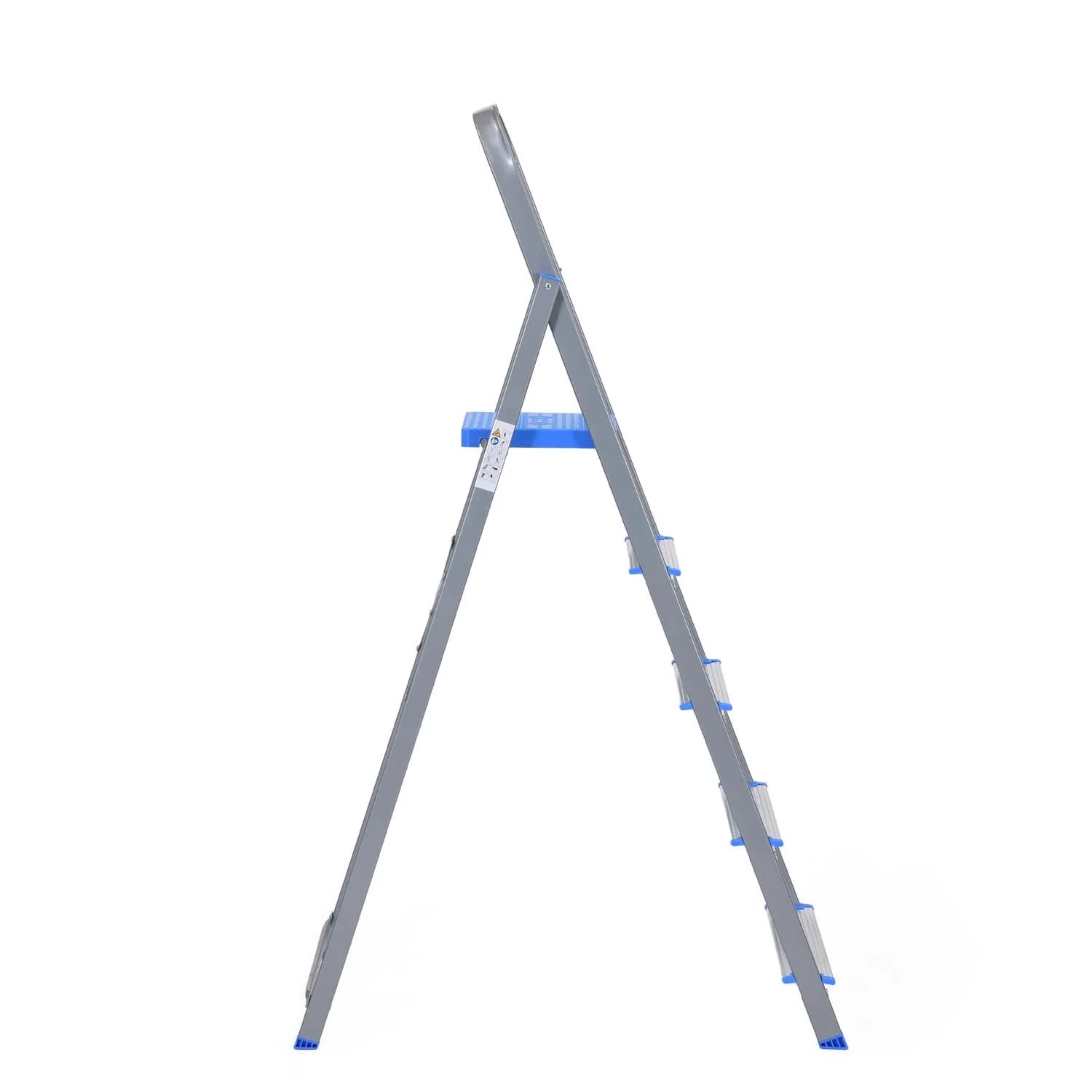 Nilkamal Rise 5 Step Steel Ladder (Grey) - Image 13
