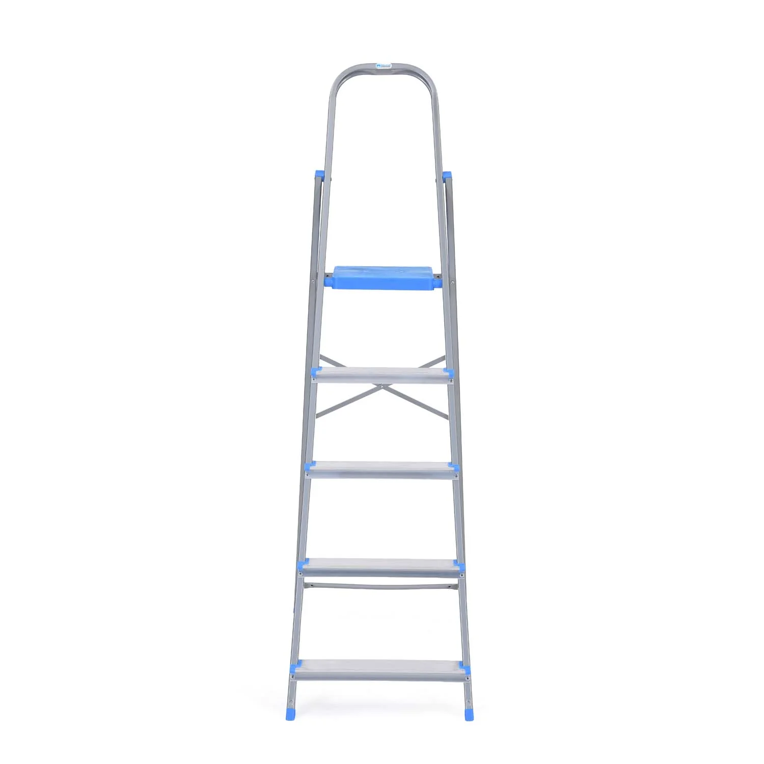 Nilkamal Rise 5 Step Steel Ladder (Grey) - Image 8
