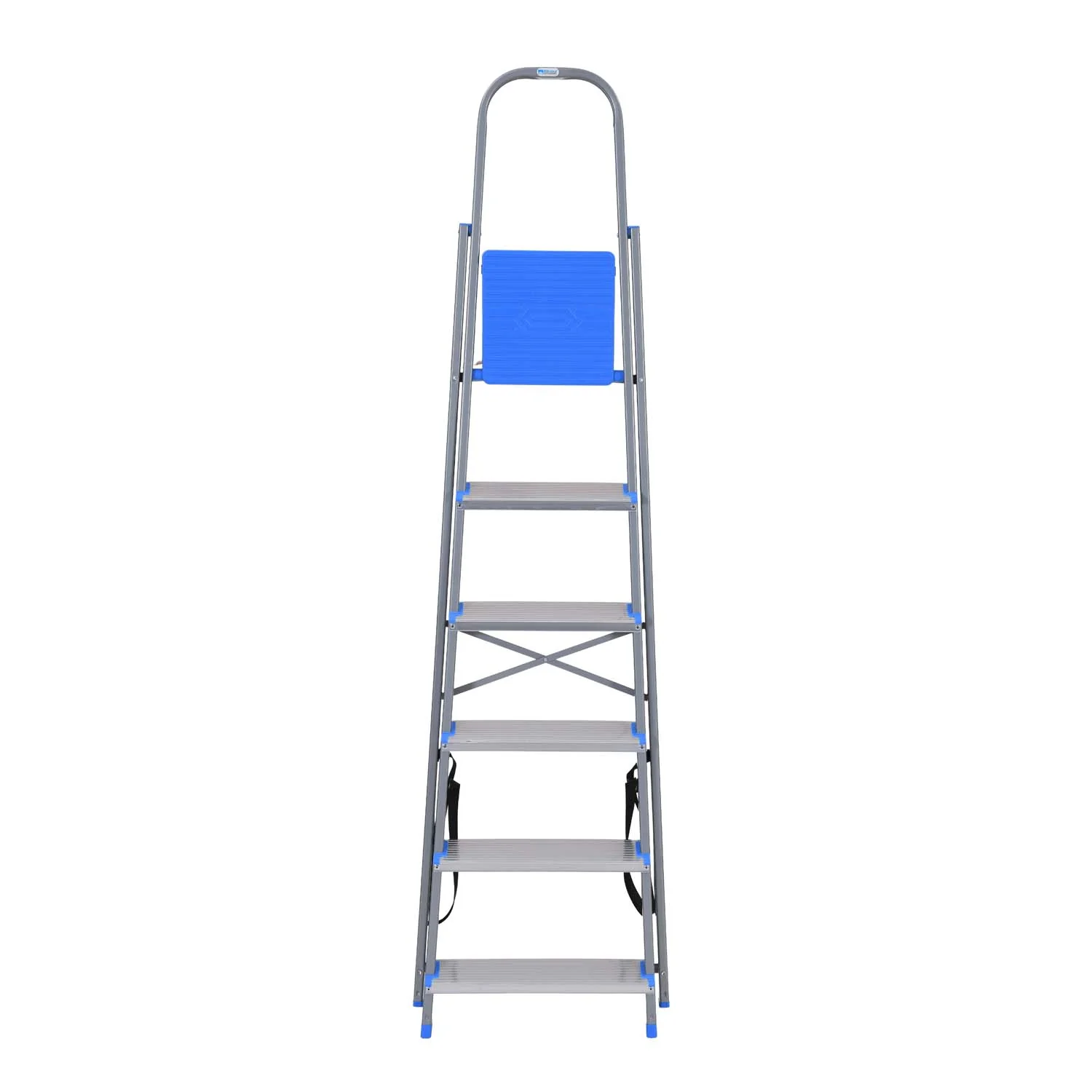 Nilkamal Rise 6 Step Steel Ladder (Grey) - Image 12