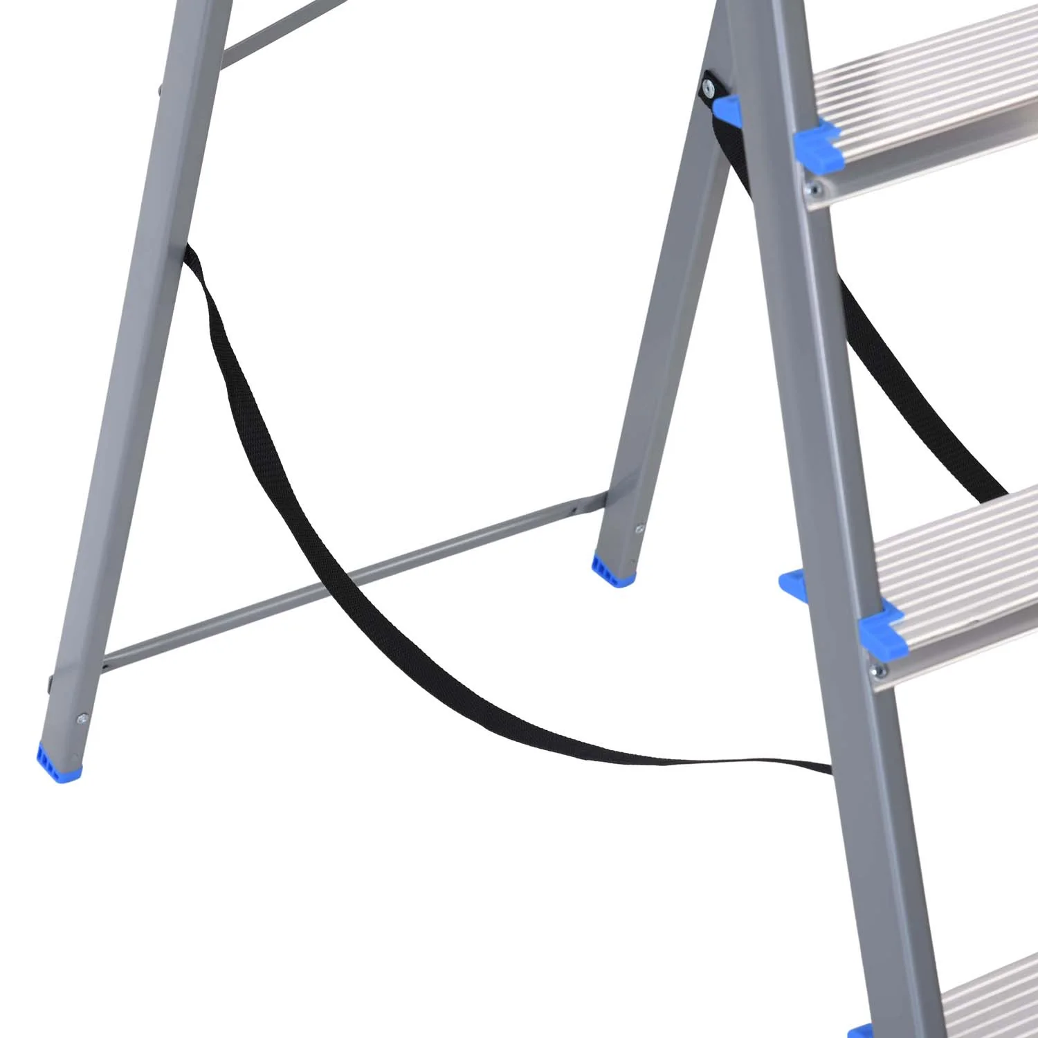 Nilkamal Rise 6 Step Steel Ladder (Grey) - Image 16