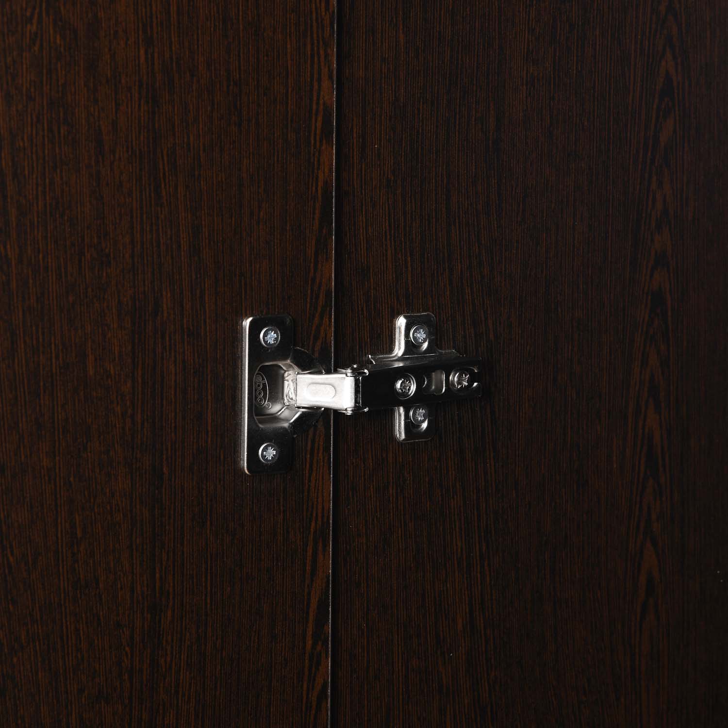 Nilkamal Riva 3 Door Wardrobe with Mirror (Wenge) - Image 9